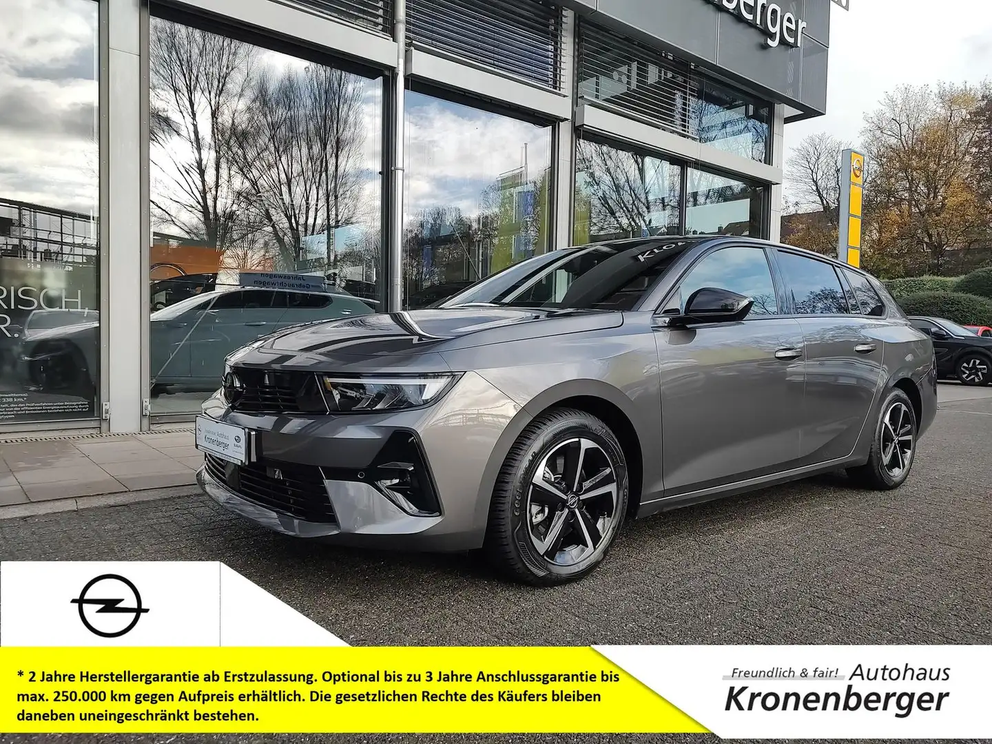 Opel Astra L Sports Tourer GS Navi 360°-Kamera AHK Grau - 1