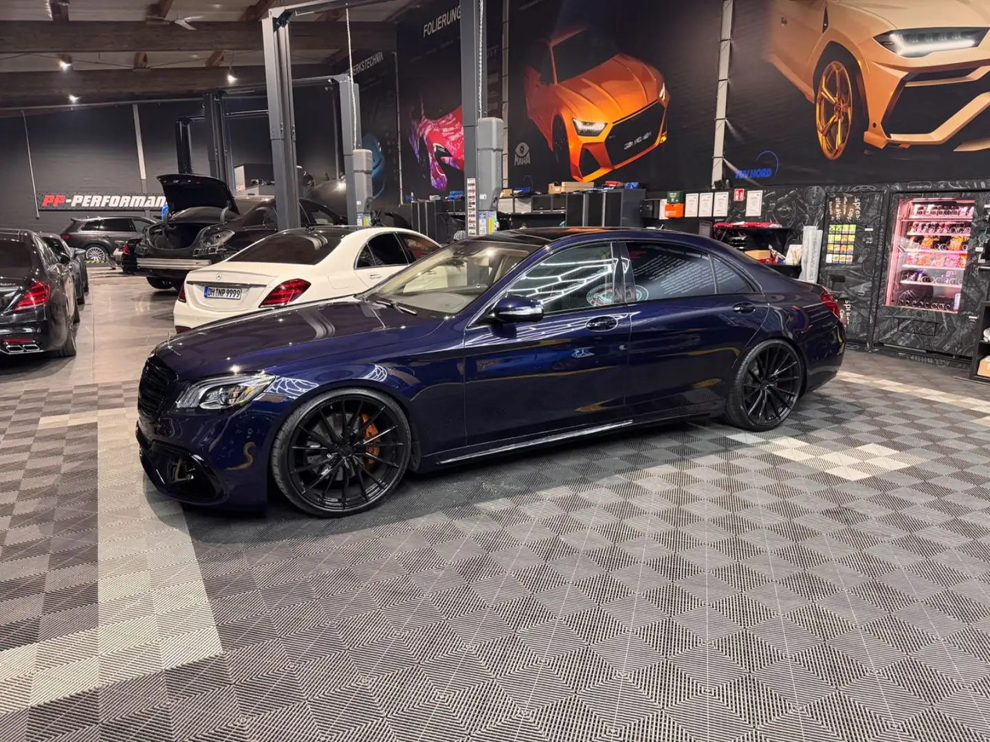 Mercedes-Benz S 500 4Matic L/Nachtsicht/Pano/Desingo/Massage/B Bleu - 2