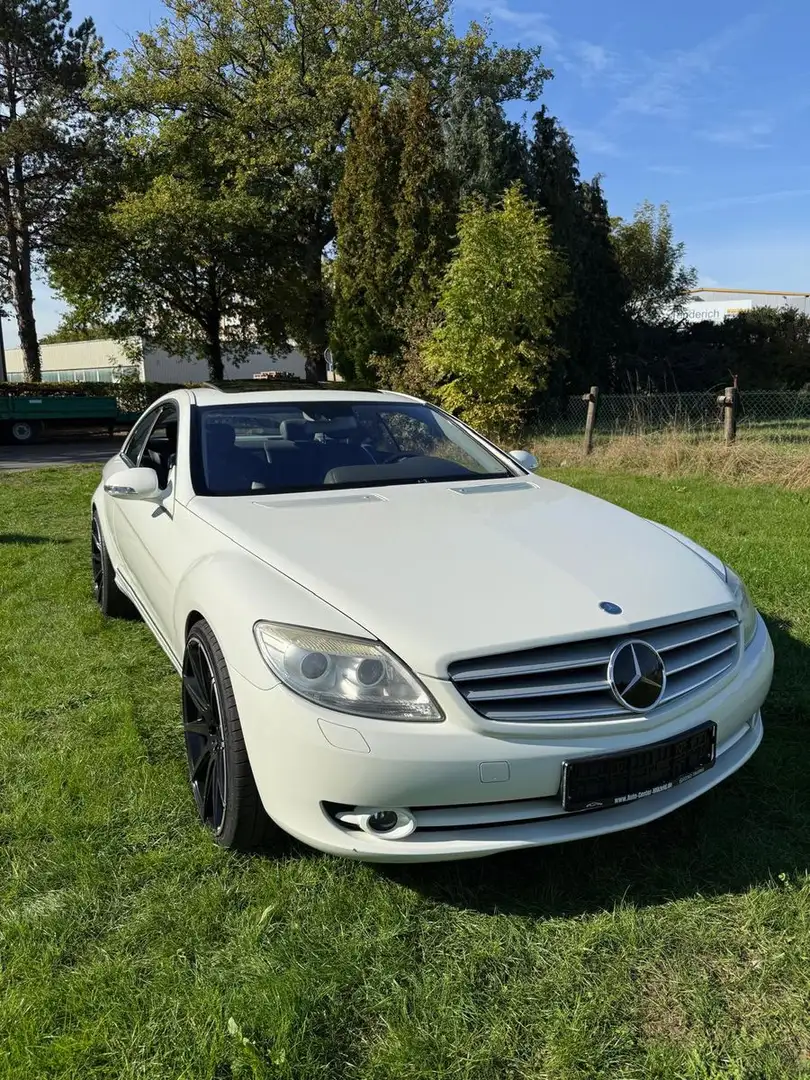 Mercedes-Benz CL 500 *2.HD*22"ALu*Voll*Mega Optik*Leder*Soundsy Weiß - 2