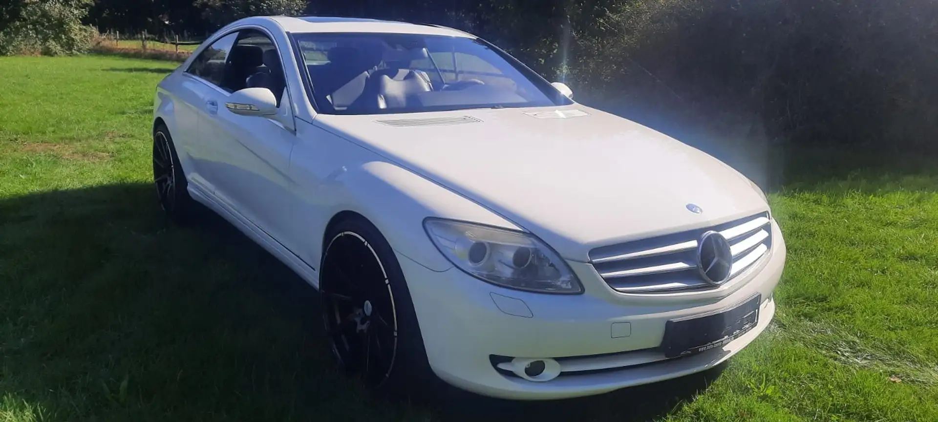 Mercedes-Benz CL 500 *2.HD*22"ALu*Voll*Mega Optik*Leder*Soundsy Weiß - 1