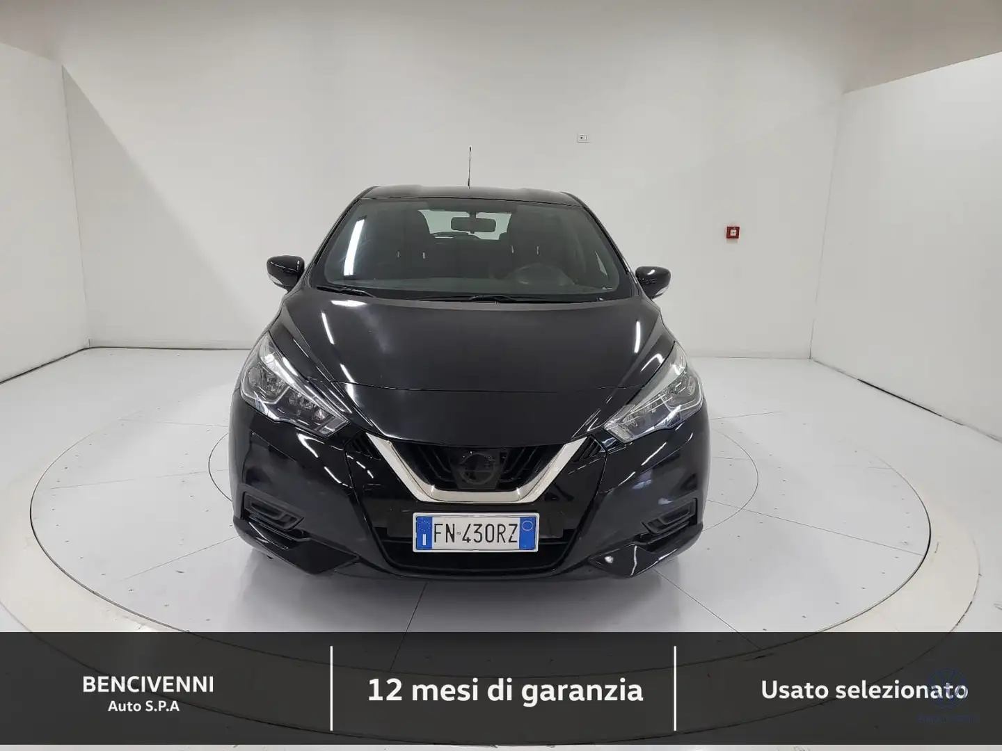 Nissan Micra 5ª serie 1.0L 12V 5 porte Acenta Zwart - 2