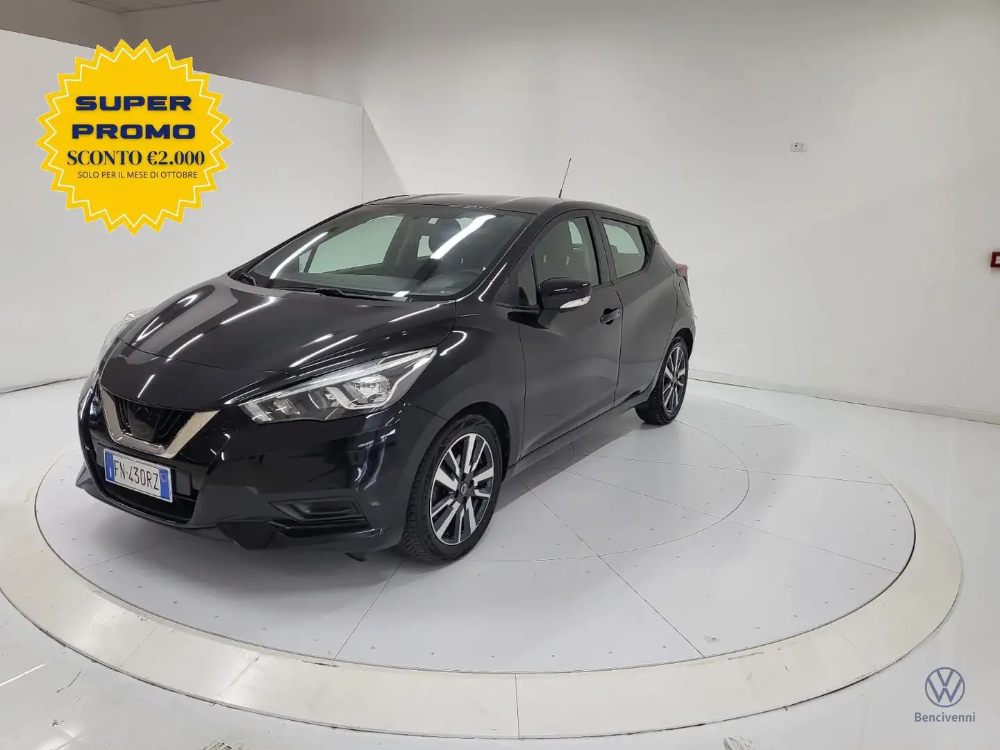 Nissan Micra 5ª serie 1.0L 12V 5 porte Acenta Noir - 1