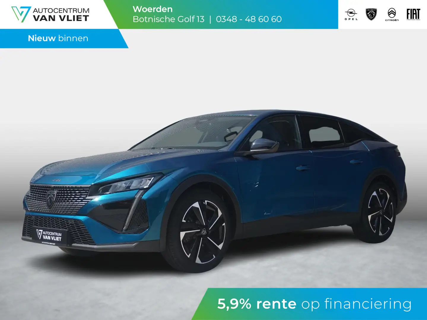Peugeot 408 1.2 PureTech Allure Pack 130 EAT8 Azul - 1