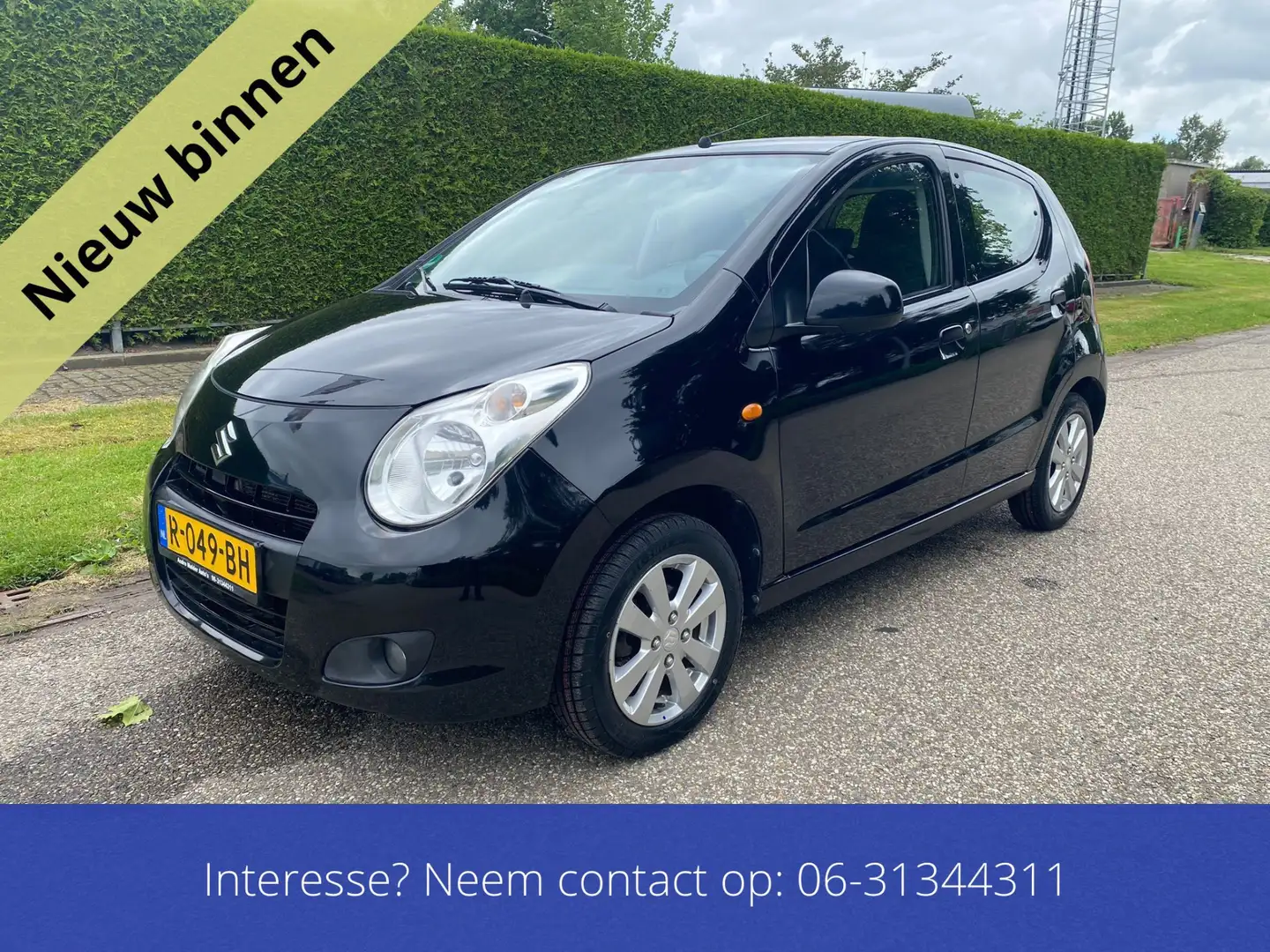 Suzuki Alto 1.0 Comfort Plus Automaat Airco Nieuwe Apk Zwart - 1