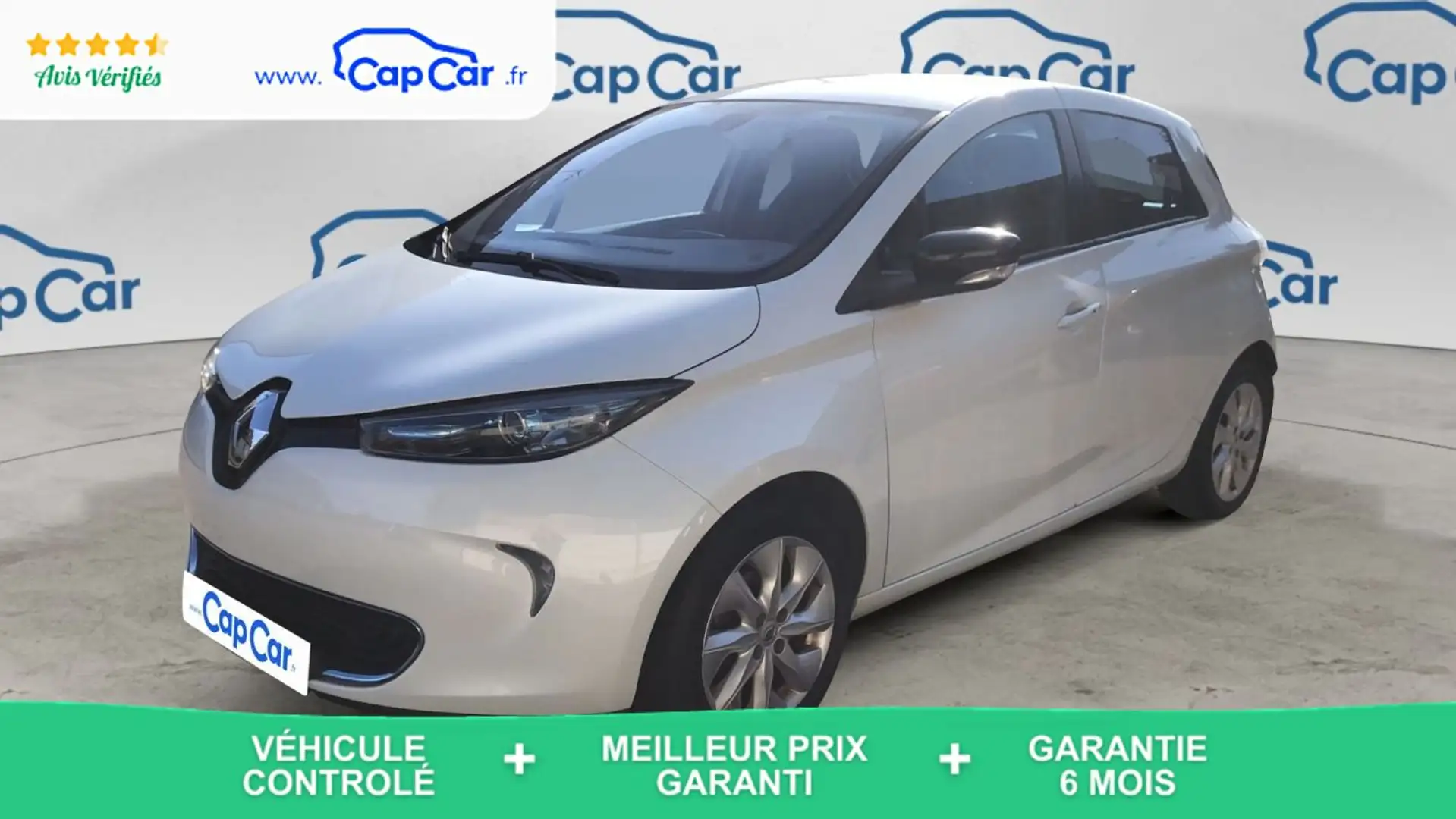 Renault ZOE 1 52 KW/H Zen Blanc - 1