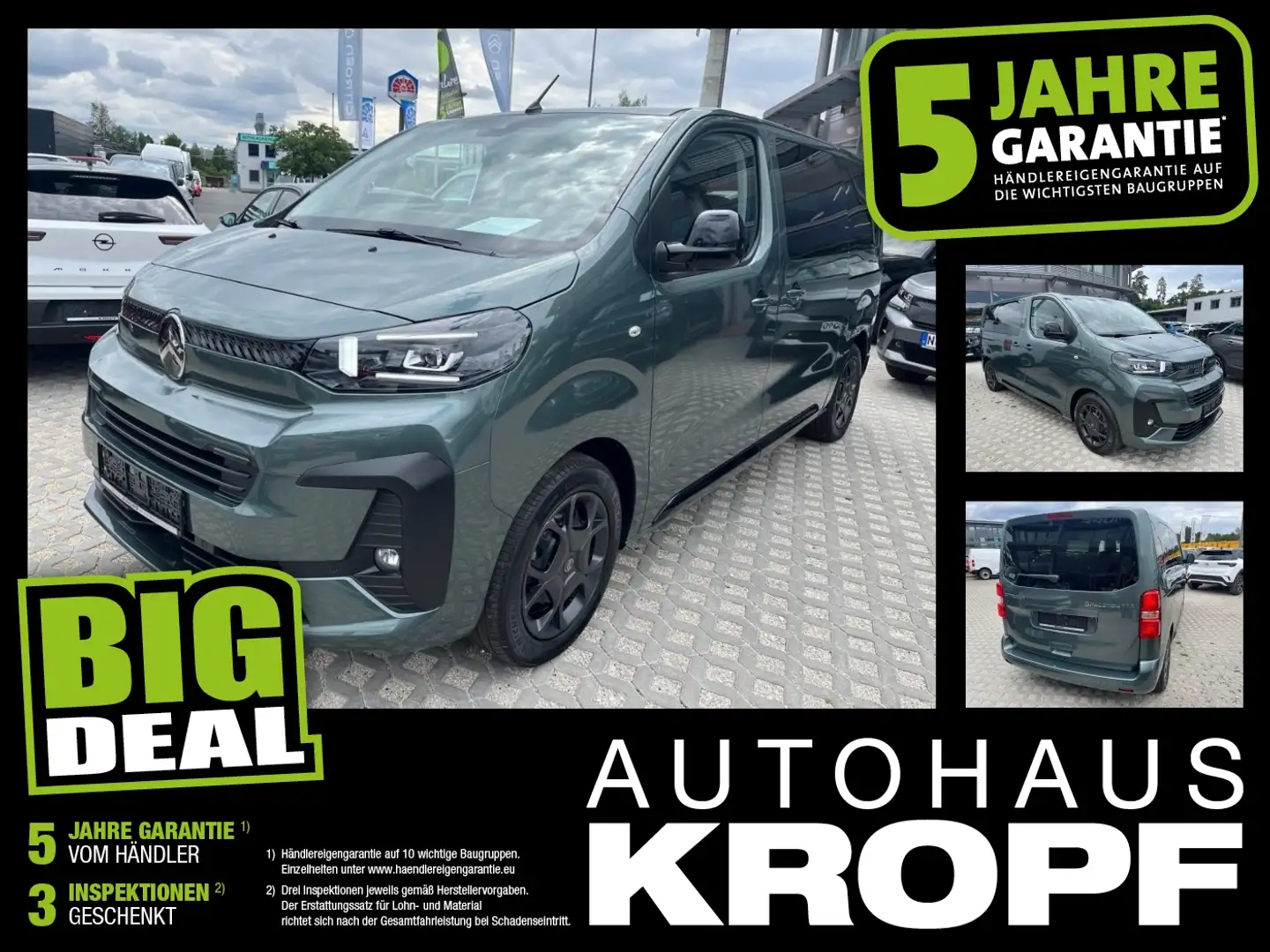Citroen Spacetourer 2.0 BlueHDi 180FAP Plus M Navi Kamera Groen - 1