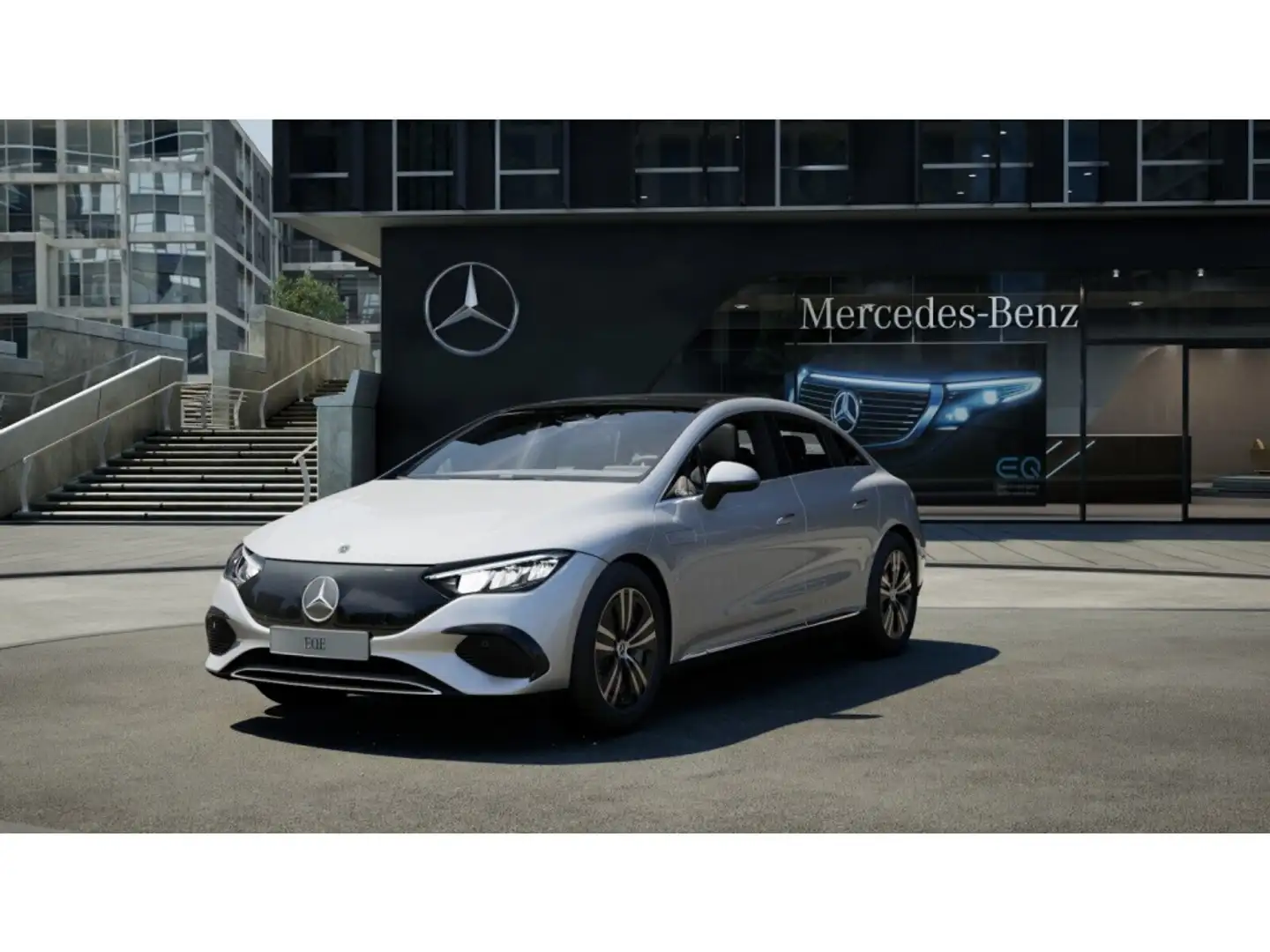 Mercedes-Benz EQE 300 Pano+Distr+Memo+Ambiente+Cam+LED+SHD+PTS Plateado - 2