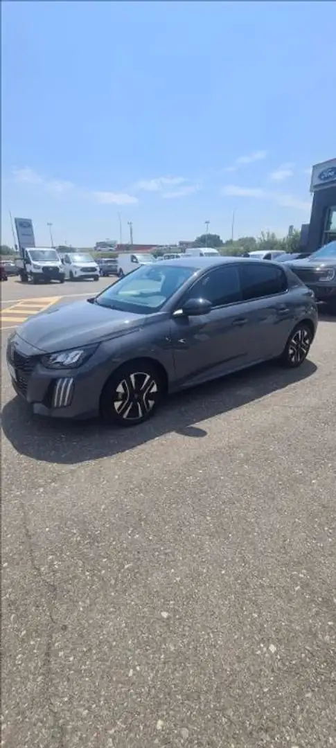 Peugeot 208 1.2 hybrid Allure 110cv e-dcs 6 Gris - 1