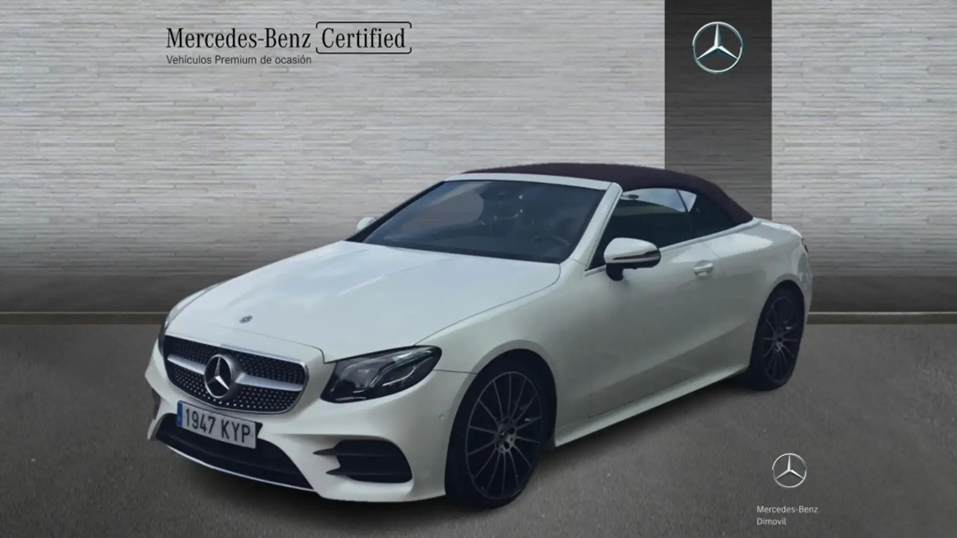 Mercedes-Benz E 220 -CLASS D CABRIO AMG LINE Weiß - 1