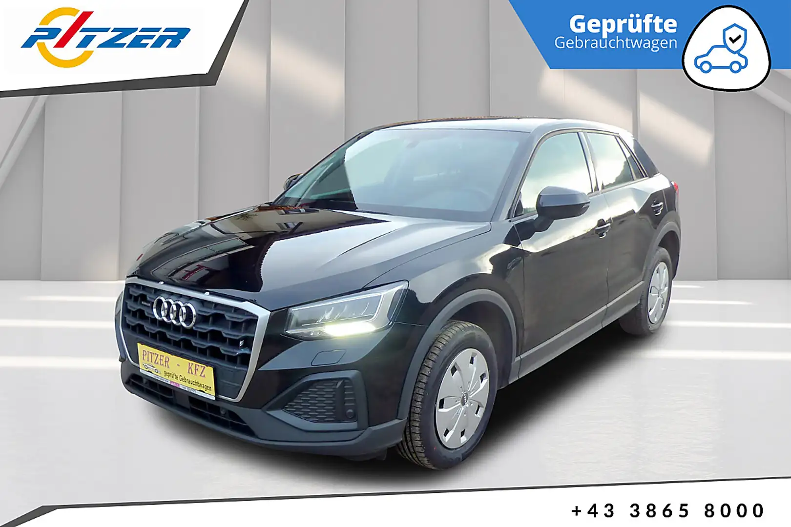 Audi Q2 35 TDI quattro S-tronic Schwarz - 2