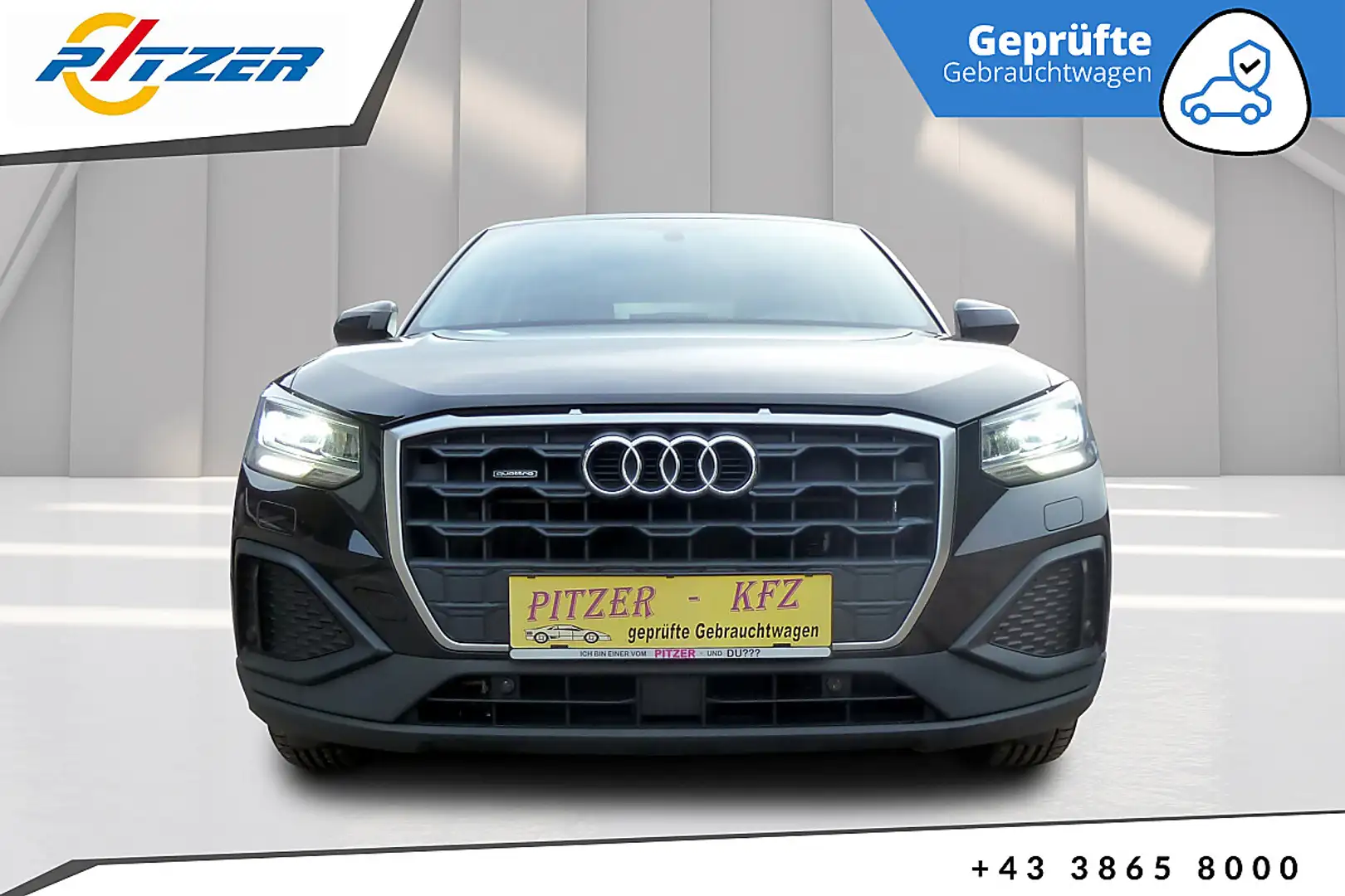 Audi Q2 35 TDI quattro S-tronic Schwarz - 1