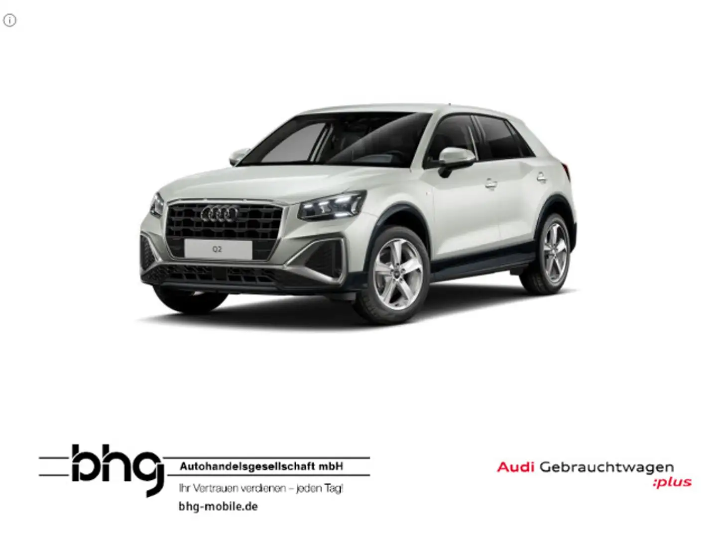 Audi Q2 30 TFSI S-Line Keyless Matrix Virtual GRA Nav Silber - 1