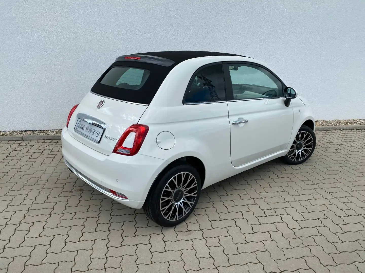 Fiat 500C Cabrio  1.0 GSE Hybrid Dolcevita Weiß - 2