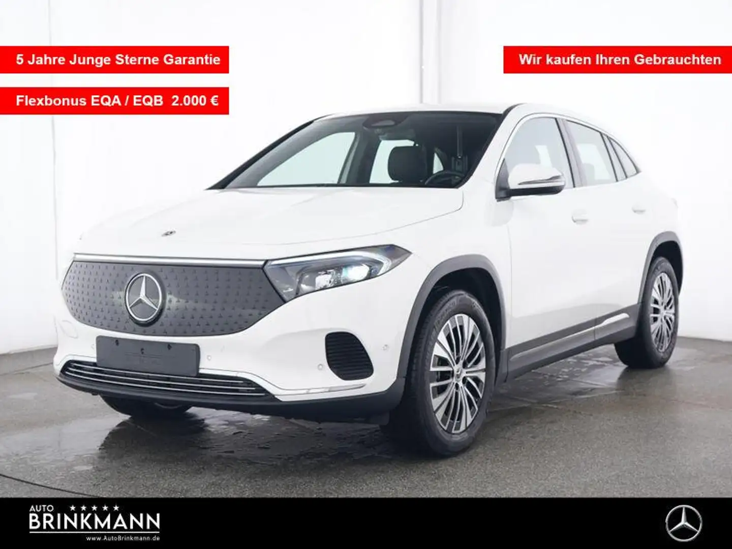 Mercedes-Benz EQA 350 EQA 350 4MATIC DISTRONIC/LED/KAMERA/SPURH./TOTW. Blanc - 1