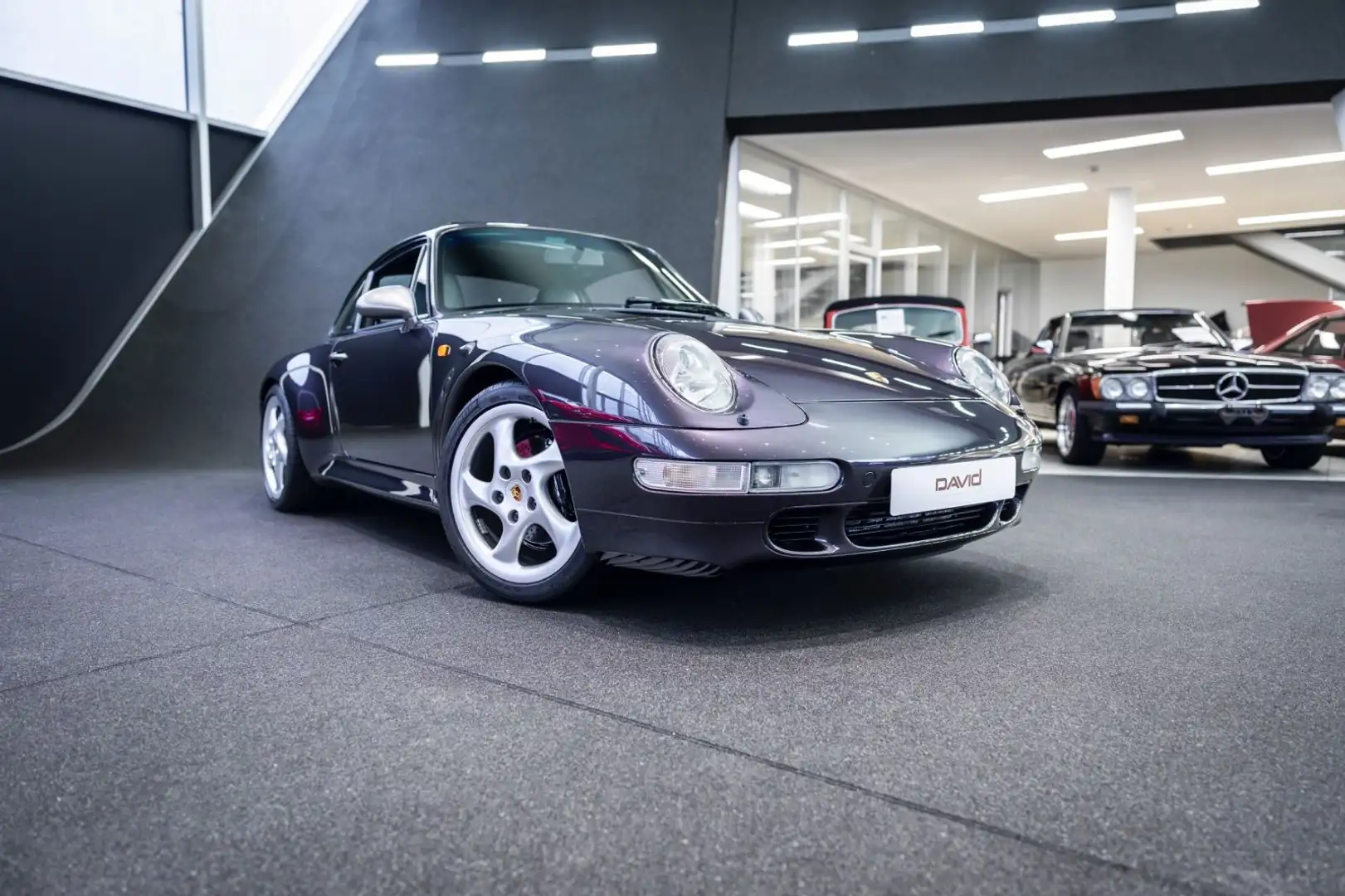 Porsche 993 Carrera S *Vesuvio*Schalter*lückenlose Histo Violett - 1