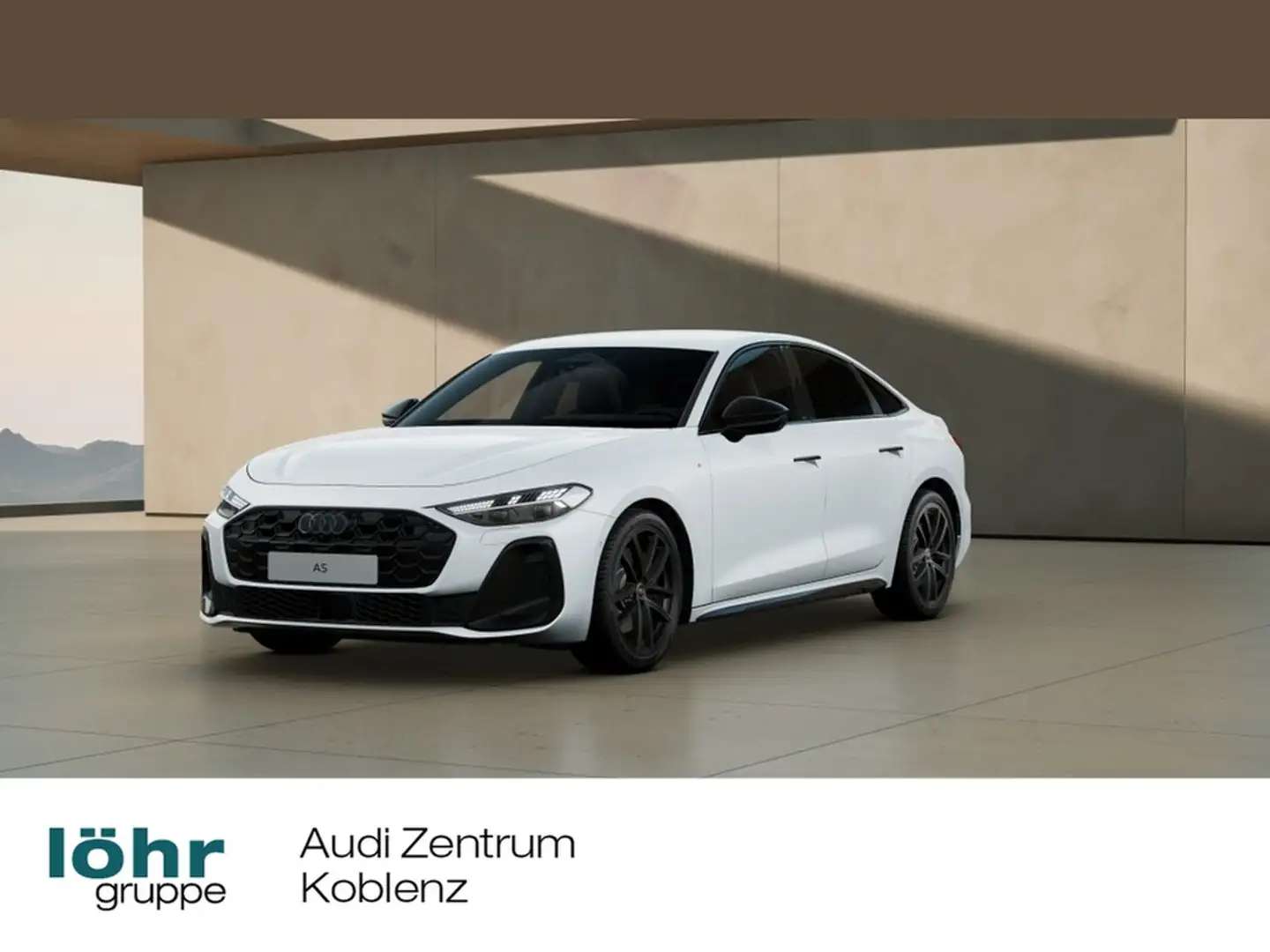 Audi A5 Limousine TDI quattro S line Blanc - 1