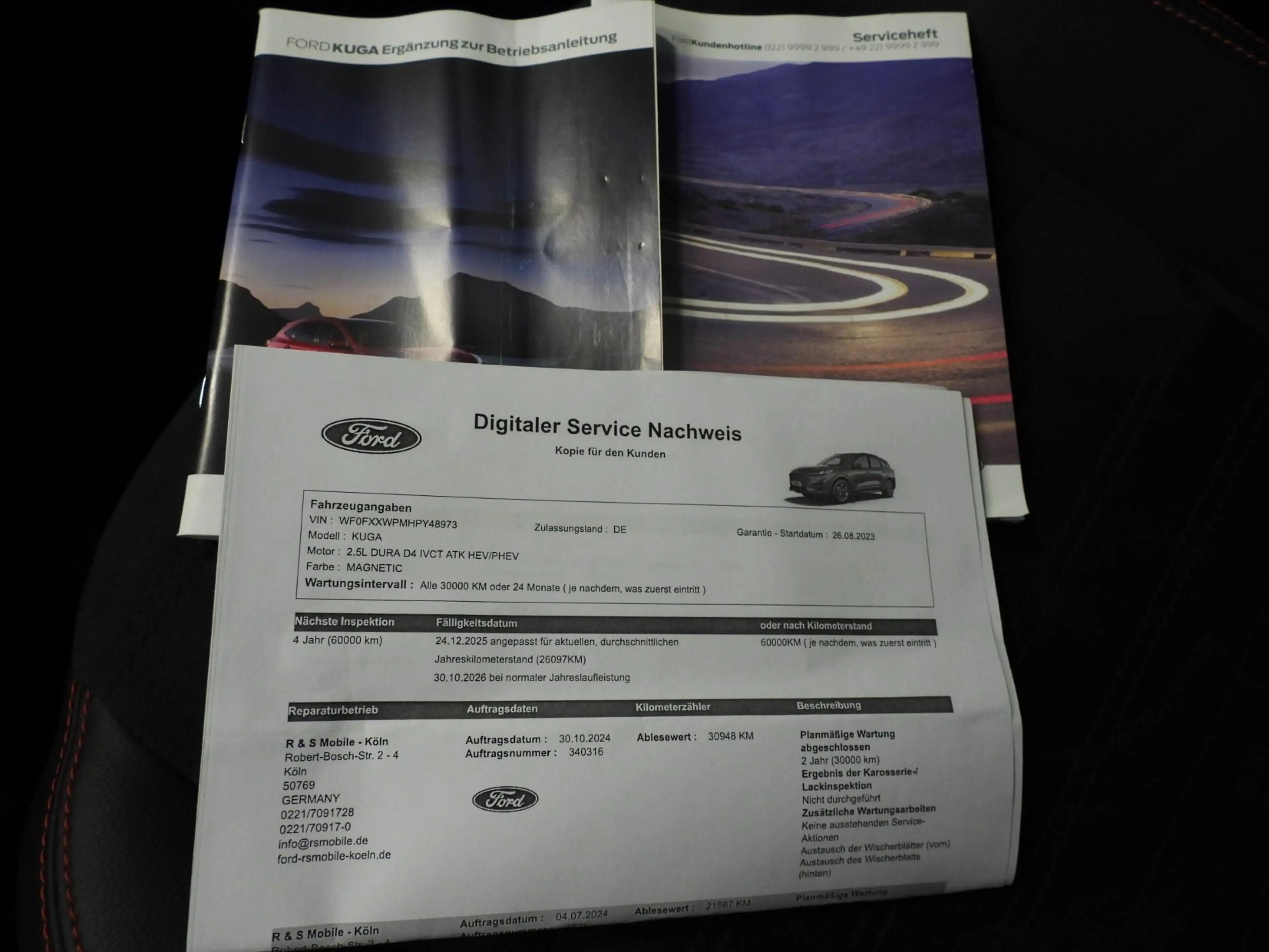 Ford Kuga 2.5 PHEV Plug-In ST-Line X TREKH./NAVI/LED/B&O/HEA — photo 25