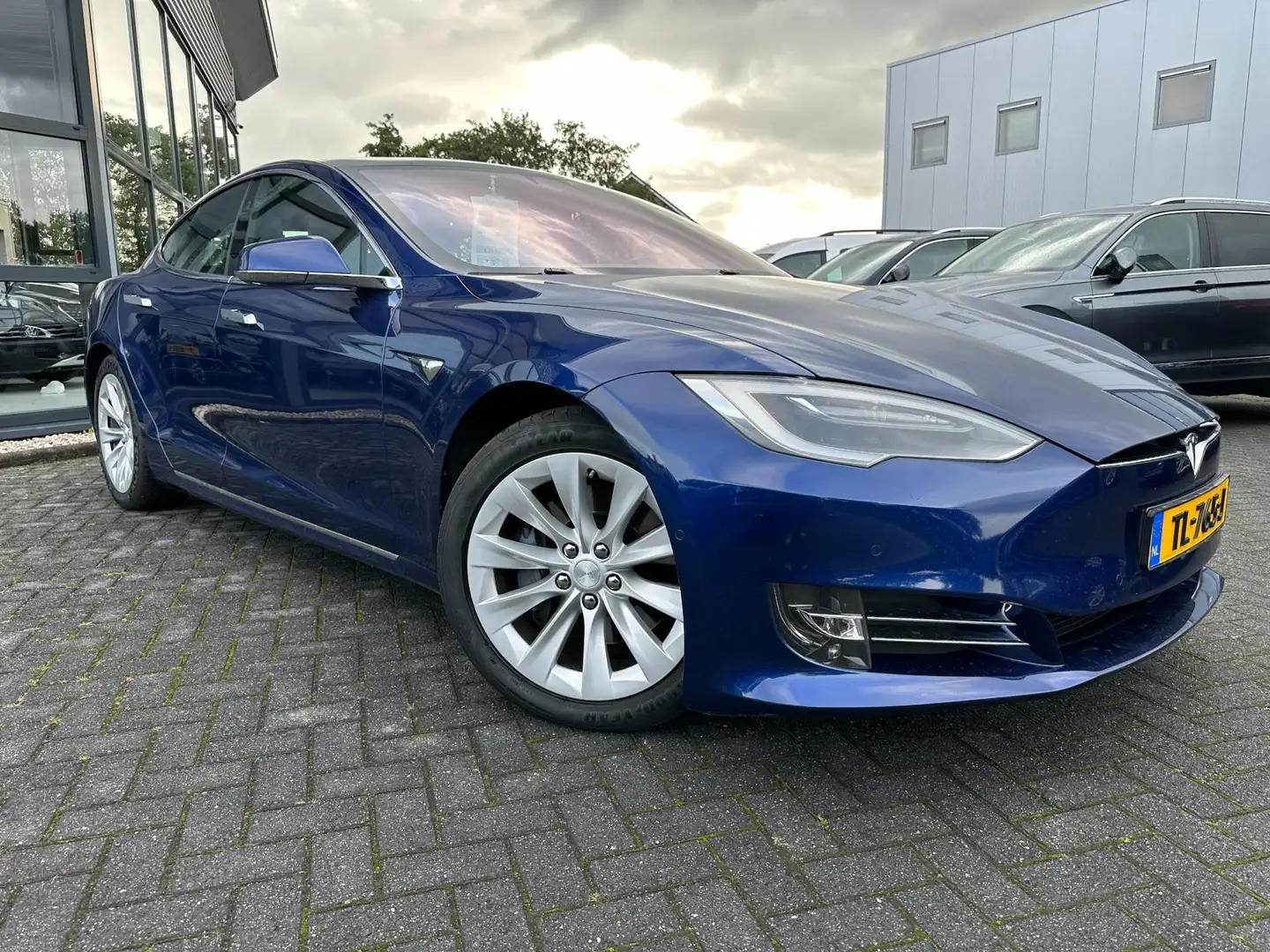 Tesla Model S 100D AWD Leer|INCL BTW| 1e eig. Full Autopilot| Al Blauw - 2