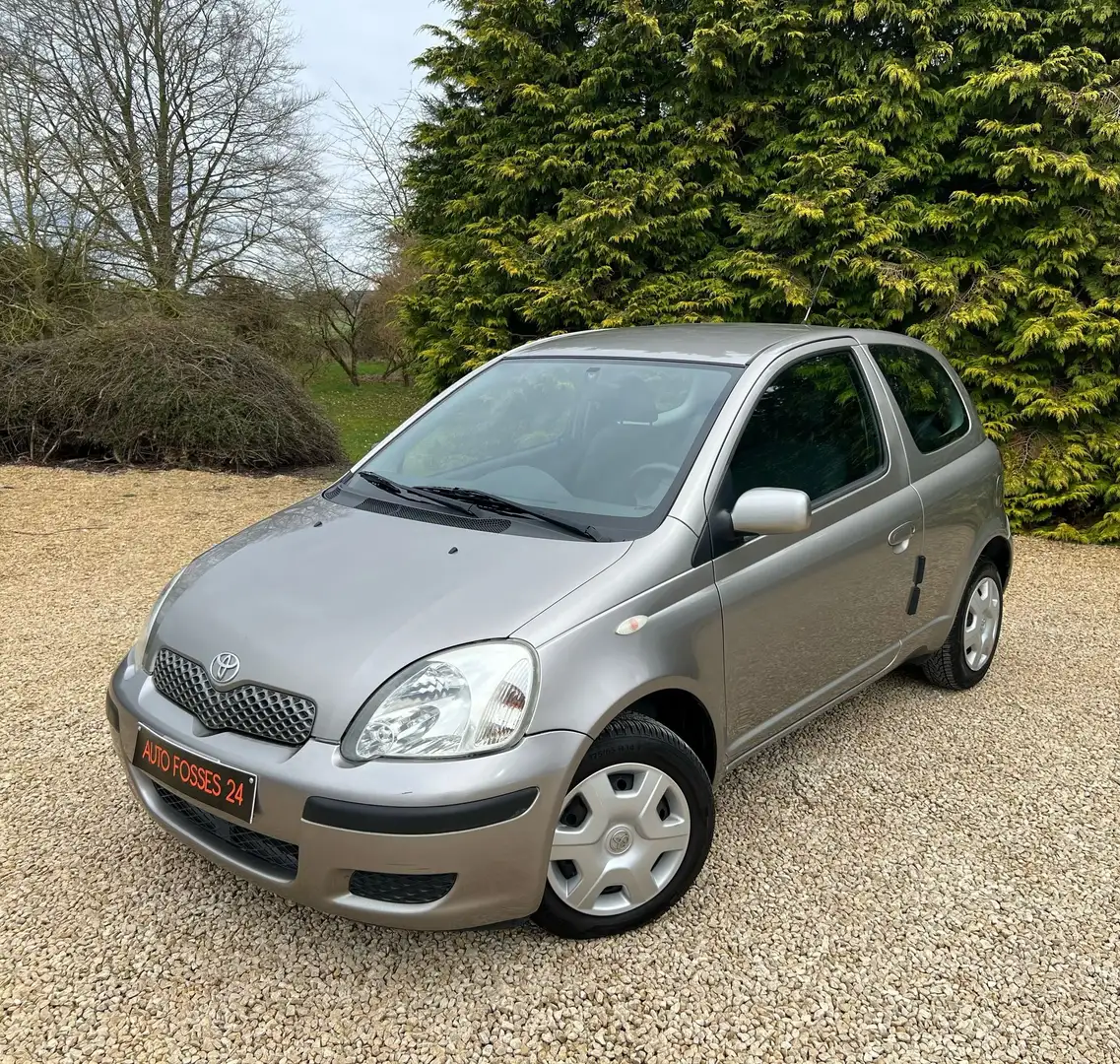 Toyota Yaris 1.0i VVT-i 16v Linea Sol 144.000 KM GARANTIE 1 AN Gris - 1