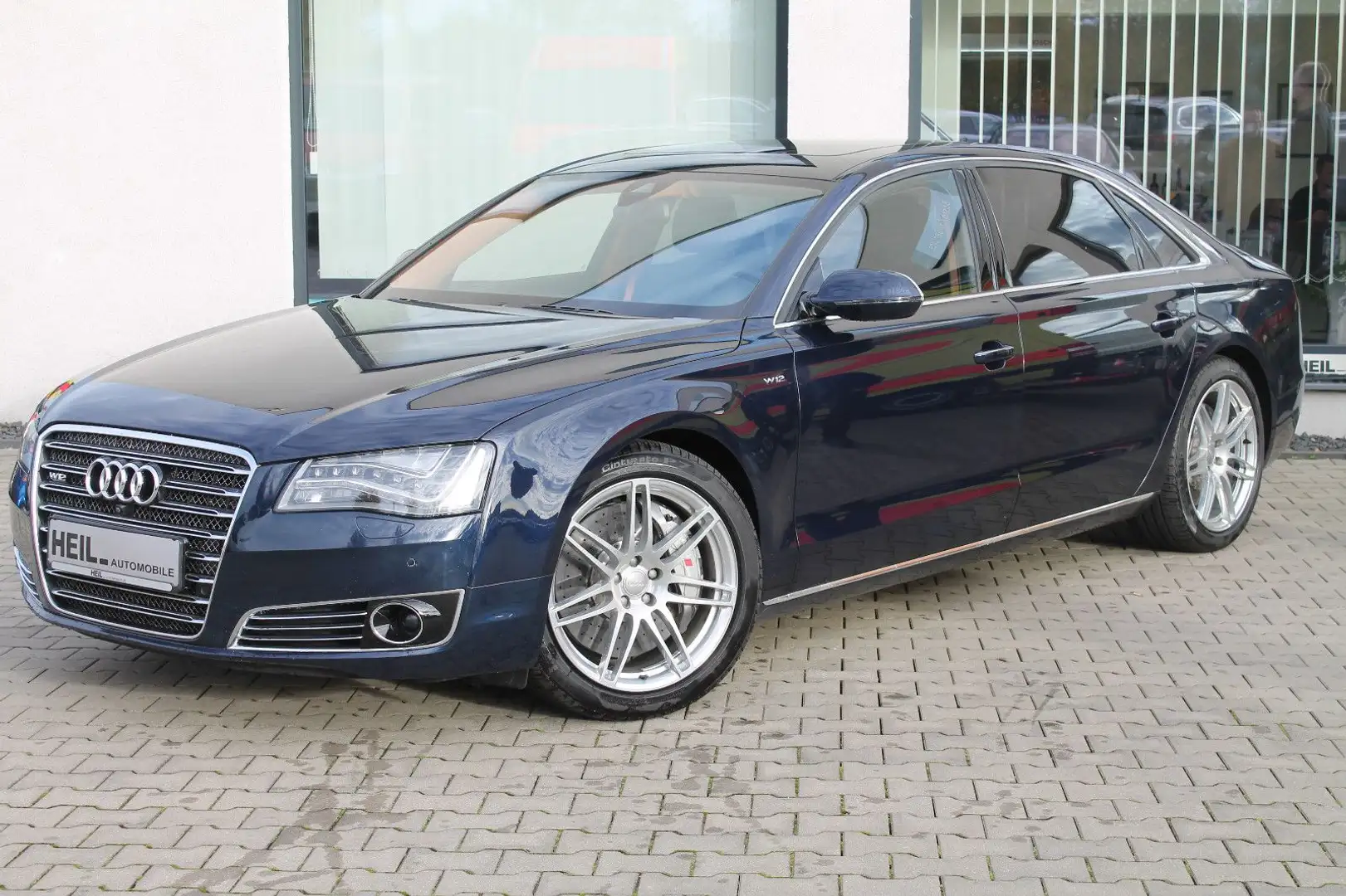 Audi A8 6.3 FSI W12 quattro Lang*NACHT*ACC*TV*STH*PAN Bleu - 1