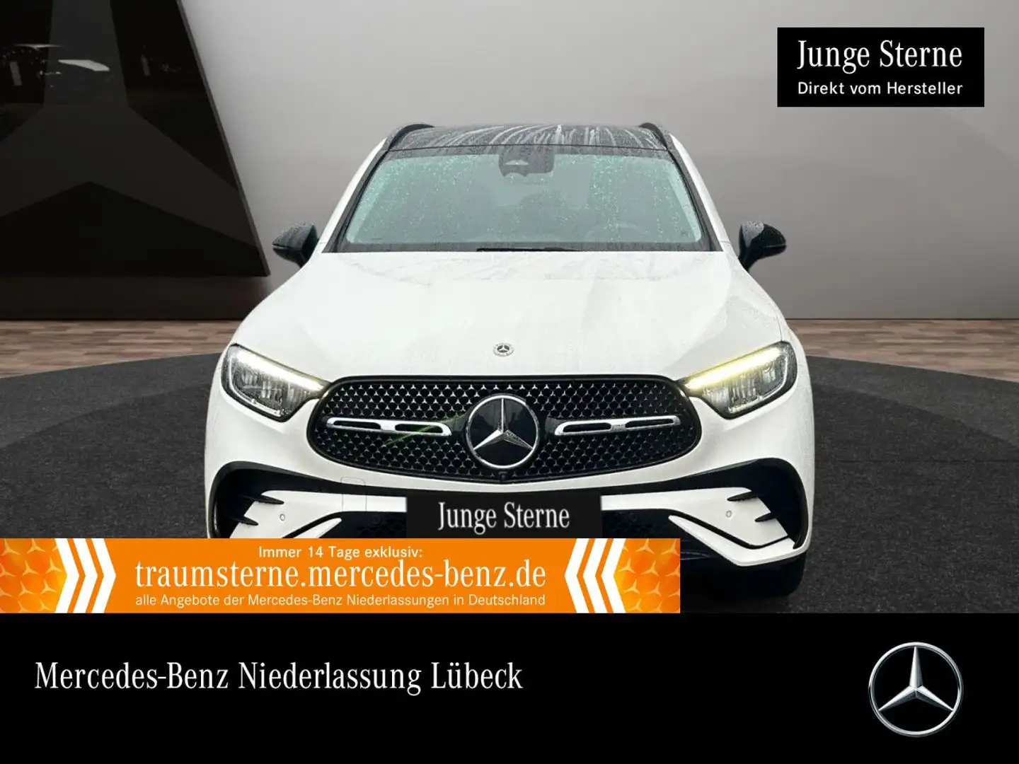 Mercedes-Benz GLC 200 4M AMG+NIGHT+PANO+360+AHK+LED+TOTW+KEYLESS Weiß - 1