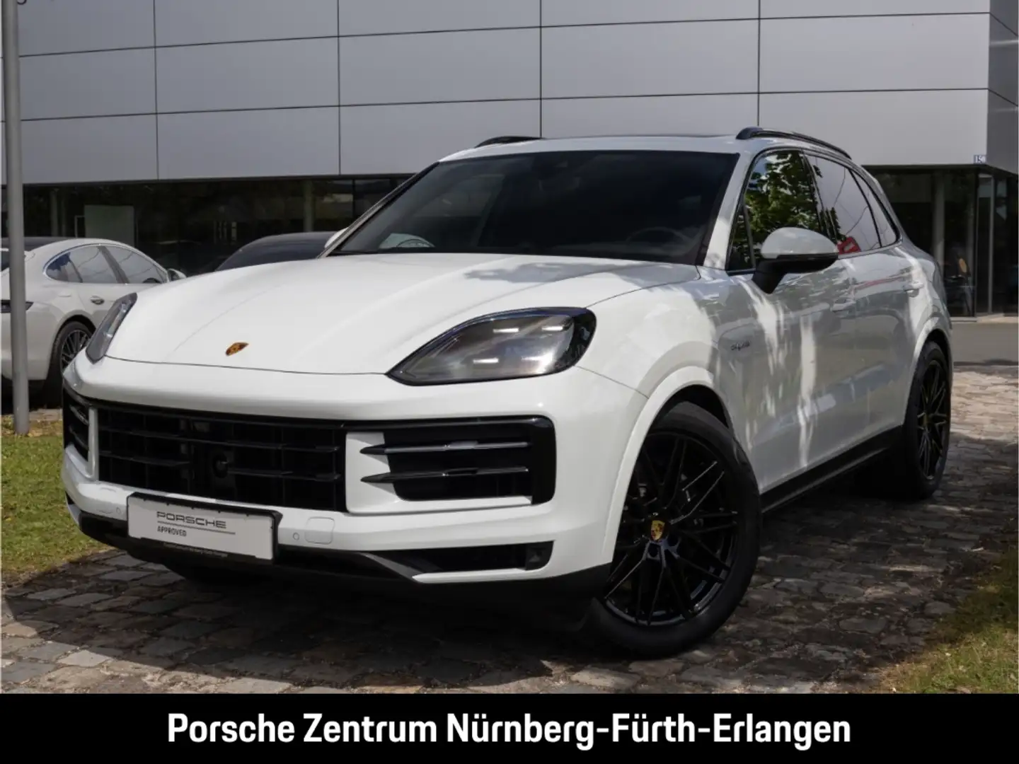 Porsche Cayenne E-Hybrid AHK Luftfeder InnoDrive 360°Kamera Weiß - 1