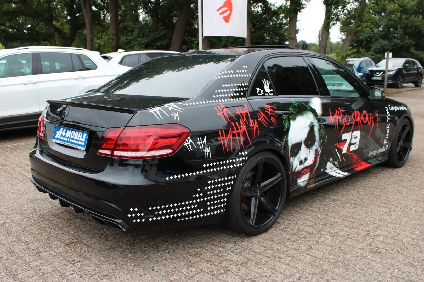 Mercedes-Benz E 350 E350 CGI Lim. E63 AMG Umbau Kamera Memory Leder Noir - 2