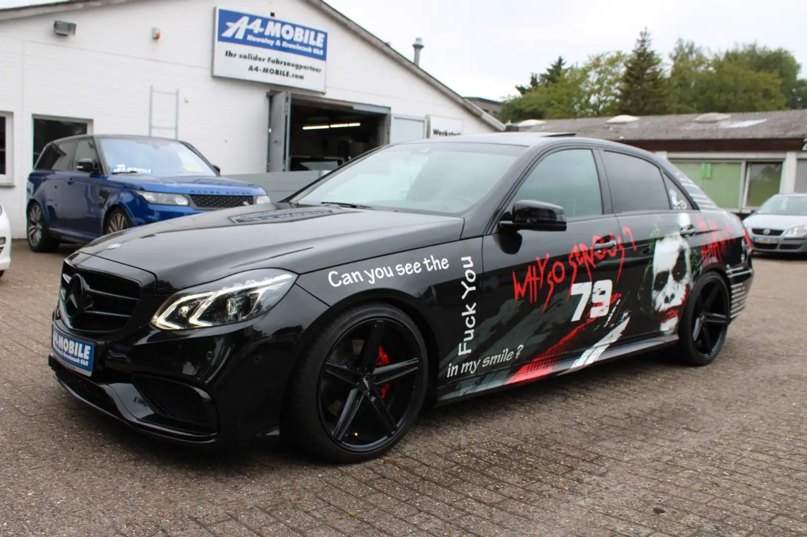 Mercedes-Benz E 350 E350 CGI Lim. E63 AMG Umbau Kamera Memory Leder Noir - 1