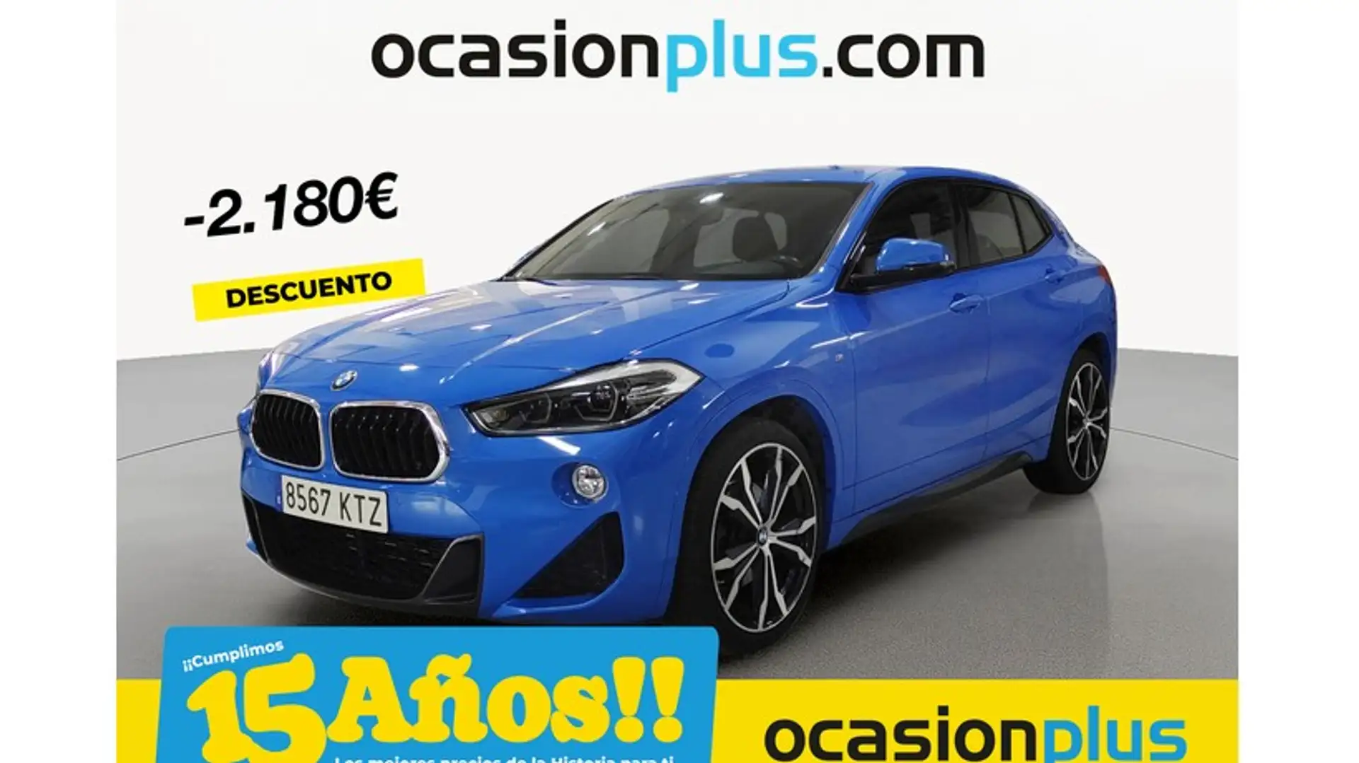 BMW X2 sDrive 18i Bleu - 1