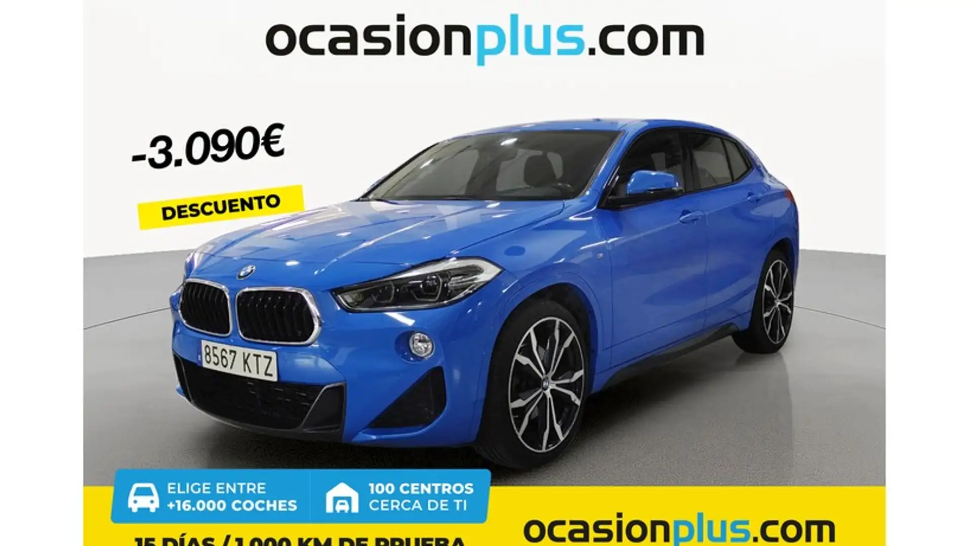 BMW X2 sDrive 18i Bleu - 1