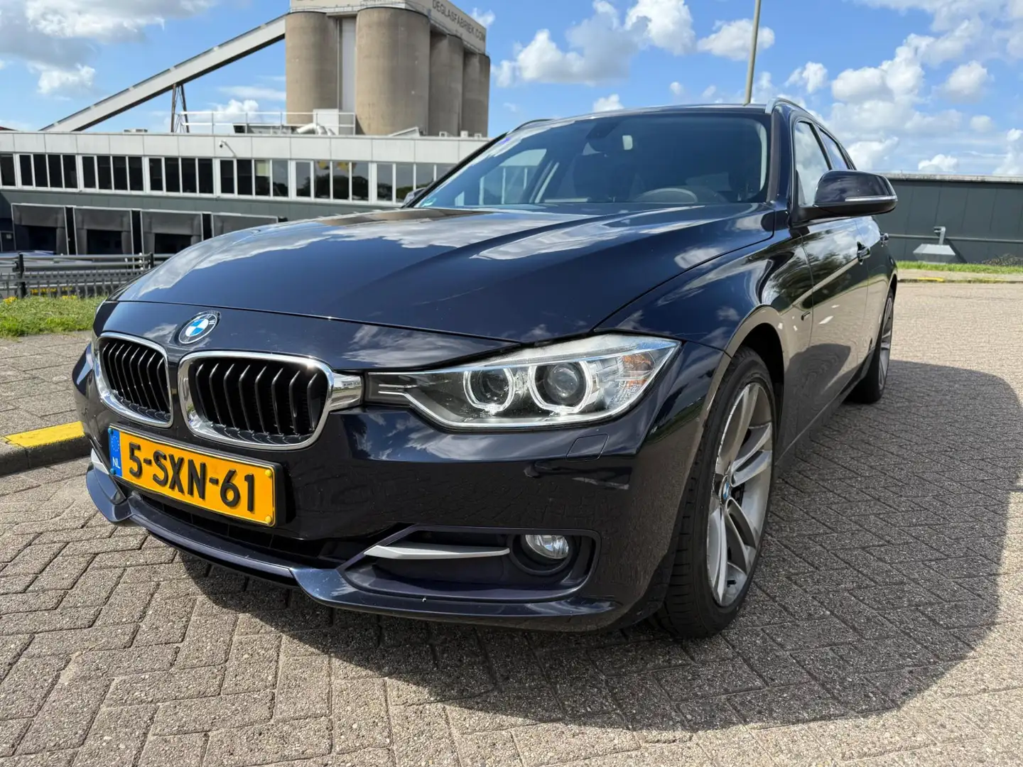 BMW 316 3-serie Touring 316i Executive Sport Bleu - 2