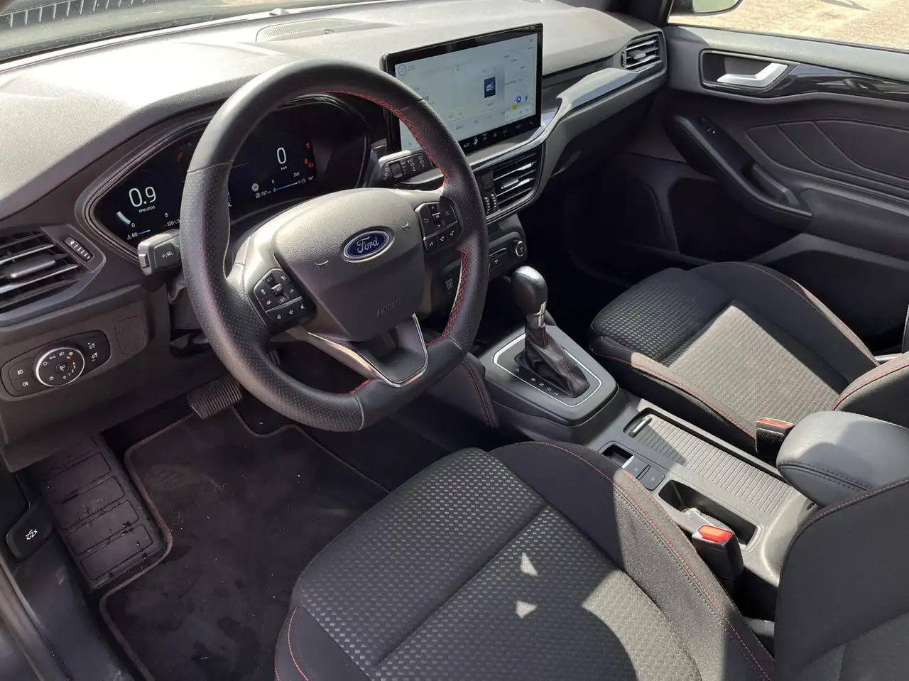 Ford Focus Wagon 1.0 EcoBoost Hybrid ST Line X 155PK Automaat, миниатюра 17