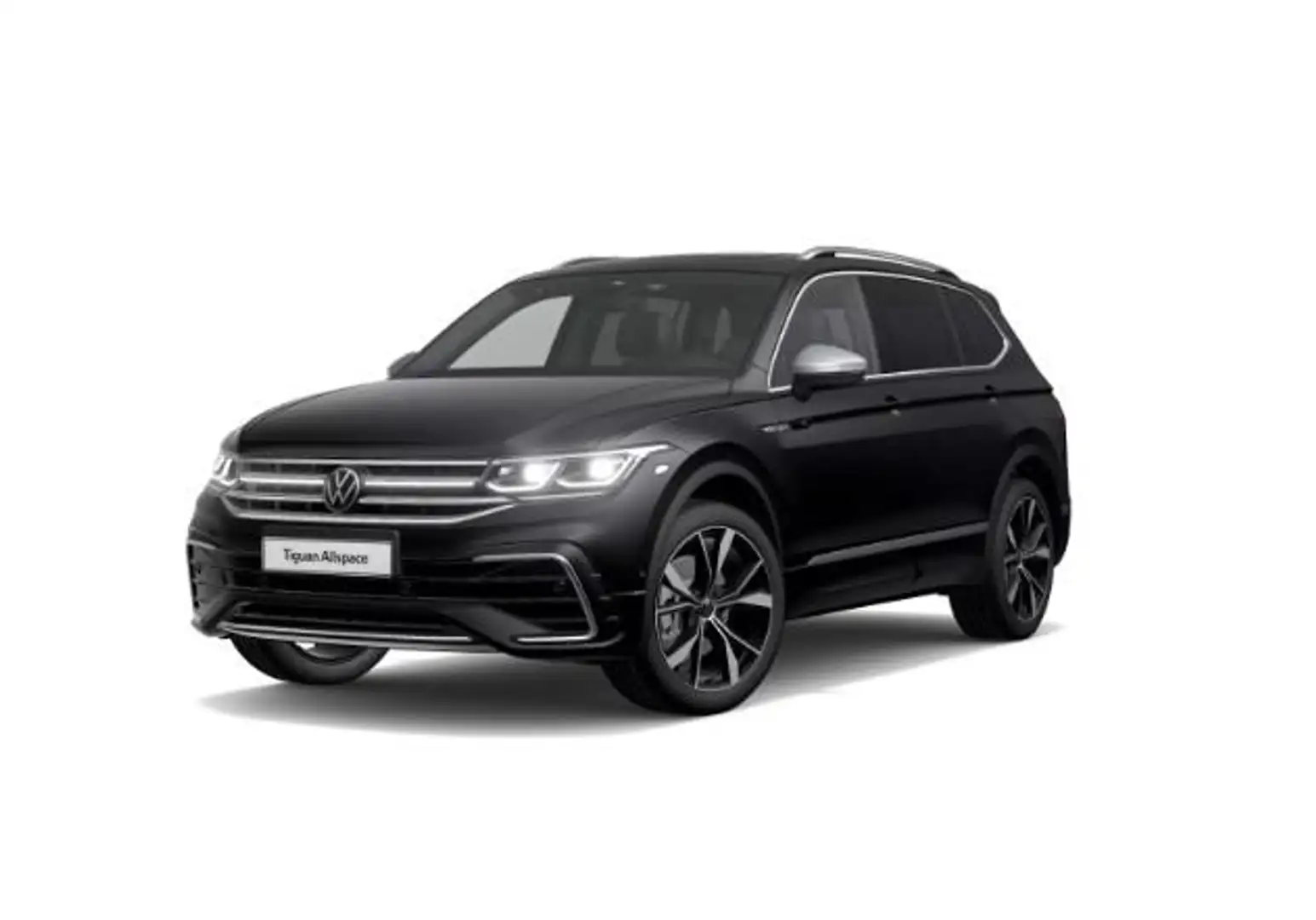 Volkswagen Tiguan Allspace R-Line 4M 7SITZ STNDHZ AHK PANO Zwart - 1