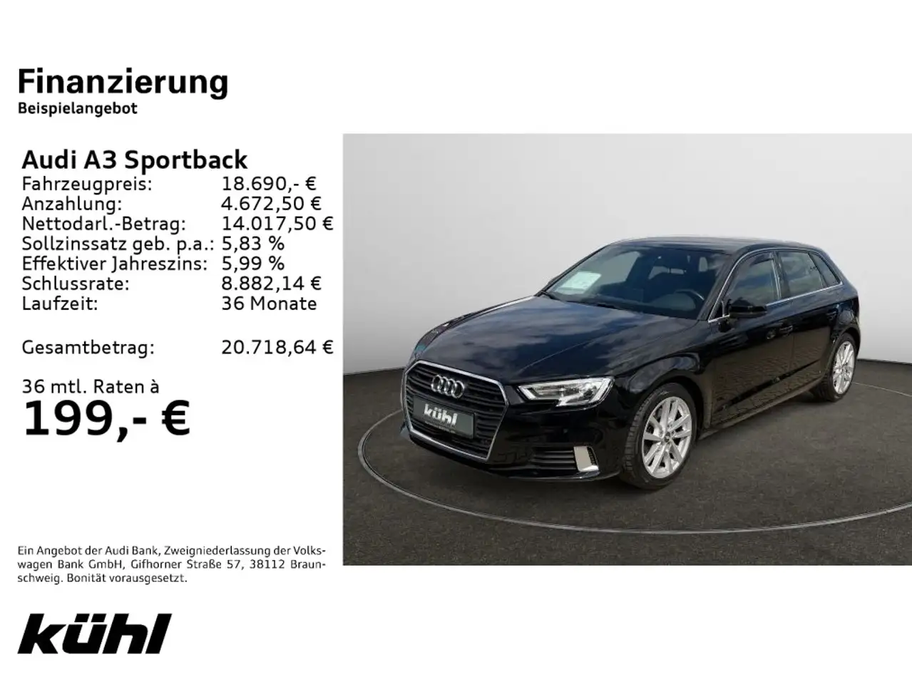 Audi A3 35 TDI S tronic Sport Navi,Allwette, миниатюра 2