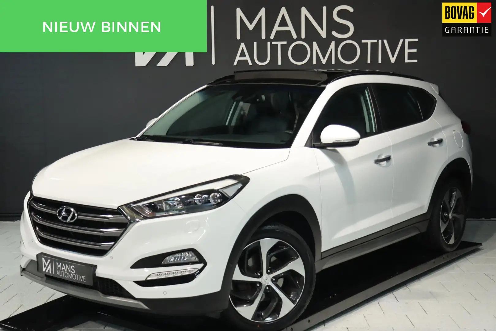 Hyundai TUCSON 1.6 T-GDi Premium 4WD / PANODAK / KEYLESS / CAMERA Blanc - 1
