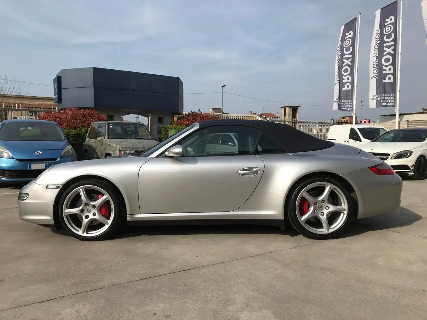 Porsche 911 997 Cabrio 3.8 Carrera 4S Argento - 2