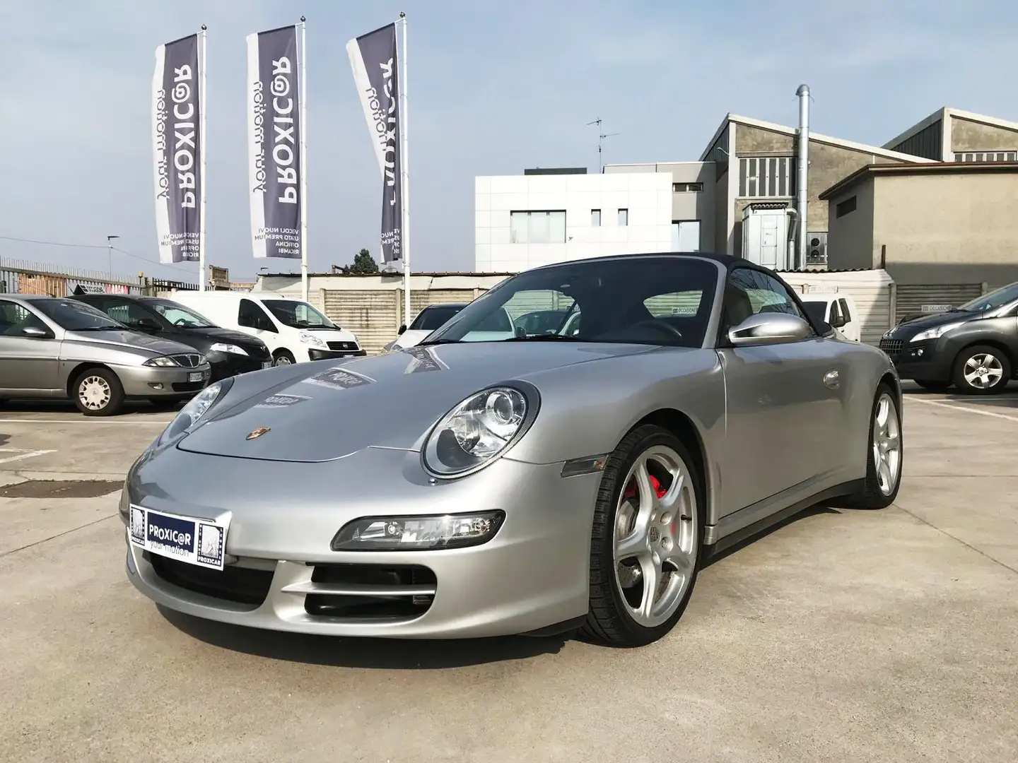 Porsche 911 997 Cabrio 3.8 Carrera 4S Argento - 1