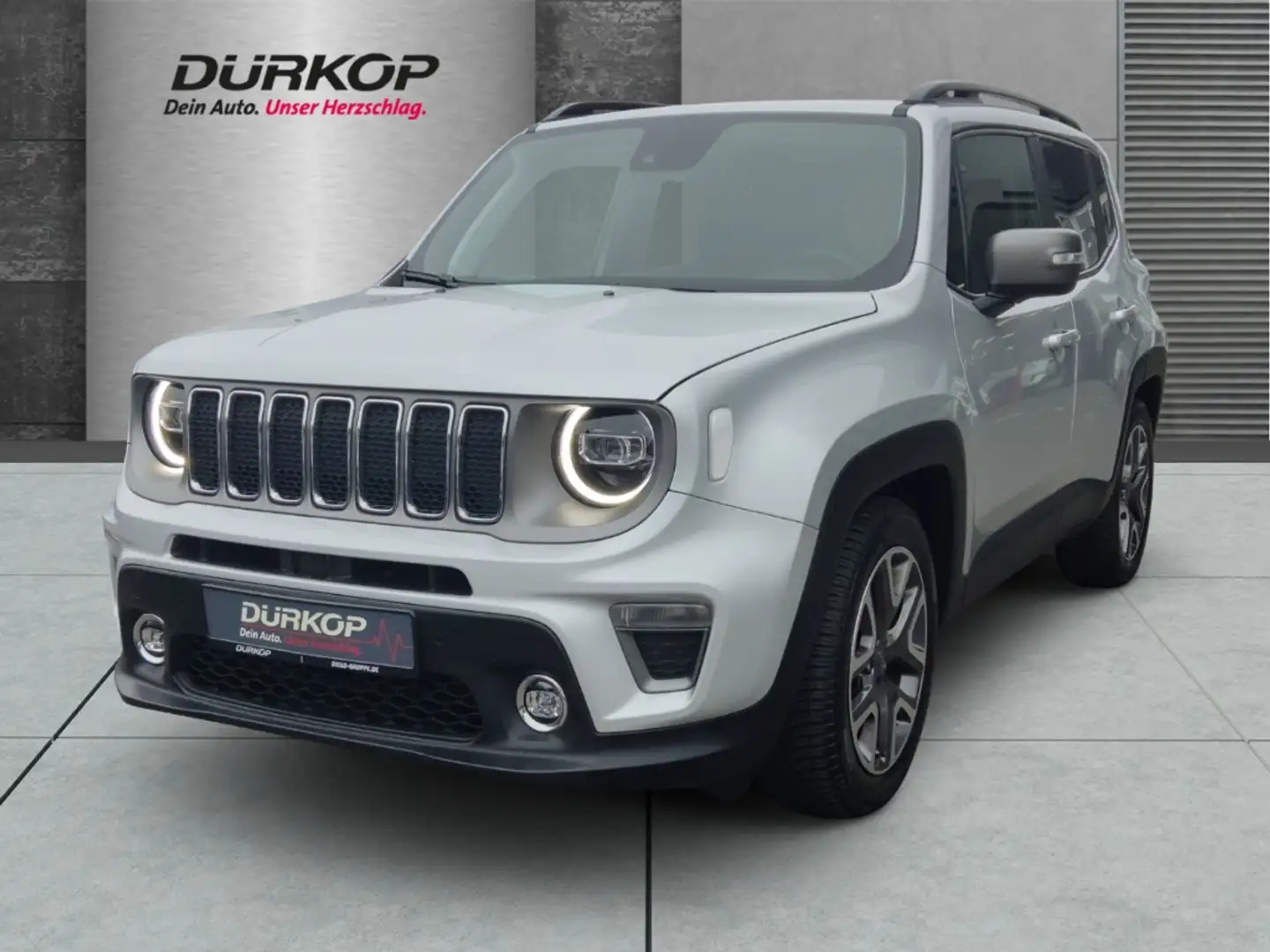 Jeep Renegade 1.3T FWD Limited Panorama Navi Leder Ambientebeleu Blanc - 1