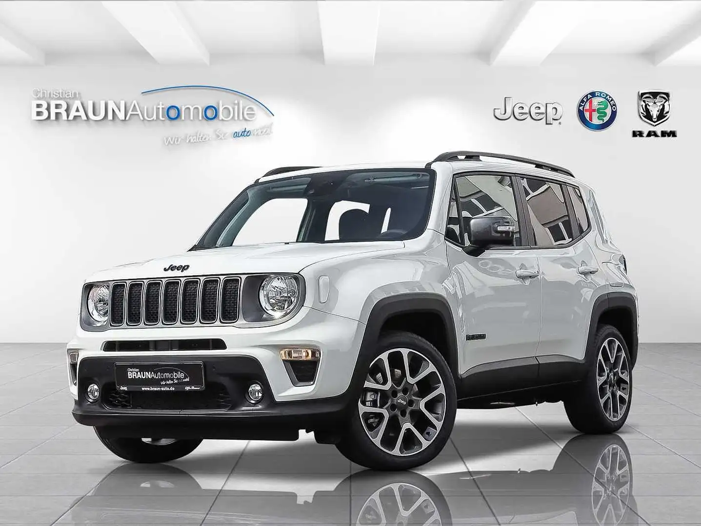 Jeep Renegade PHEV 4xe 'S' MY22 Panorama/Leder Bianco - 1