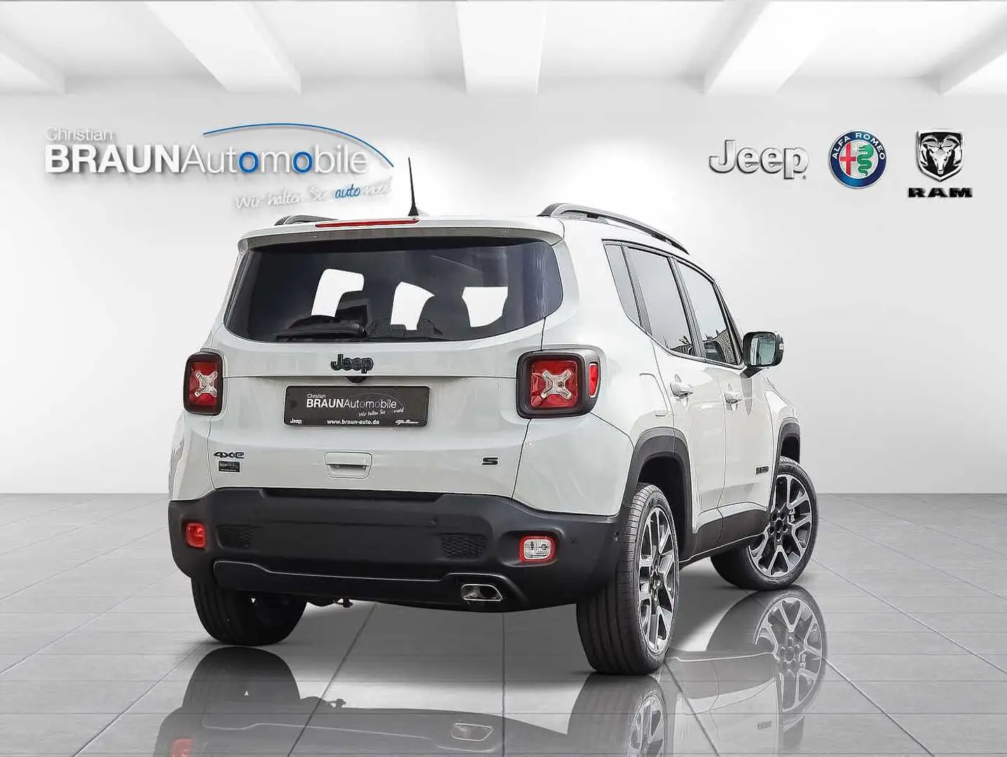 Jeep Renegade PHEV 4xe 'S' MY22 Panorama/Leder Bianco - 2