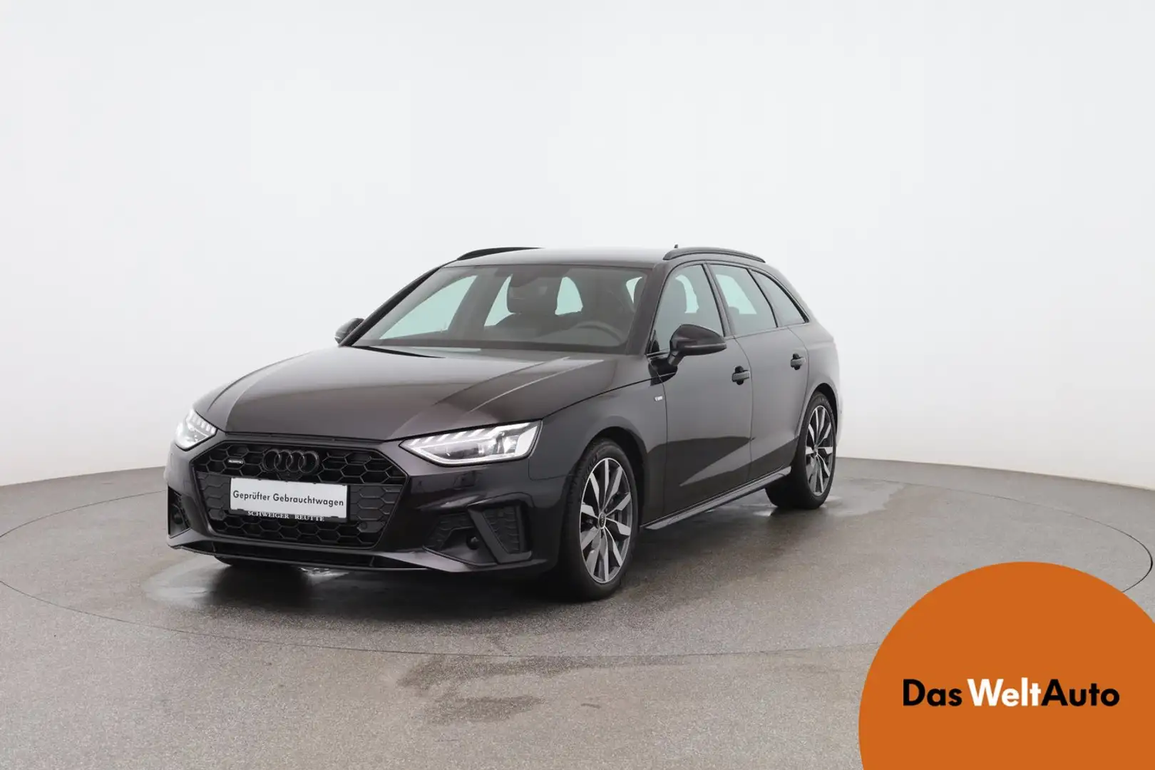 Audi A4 40 TDI quattro S line Negro - 1