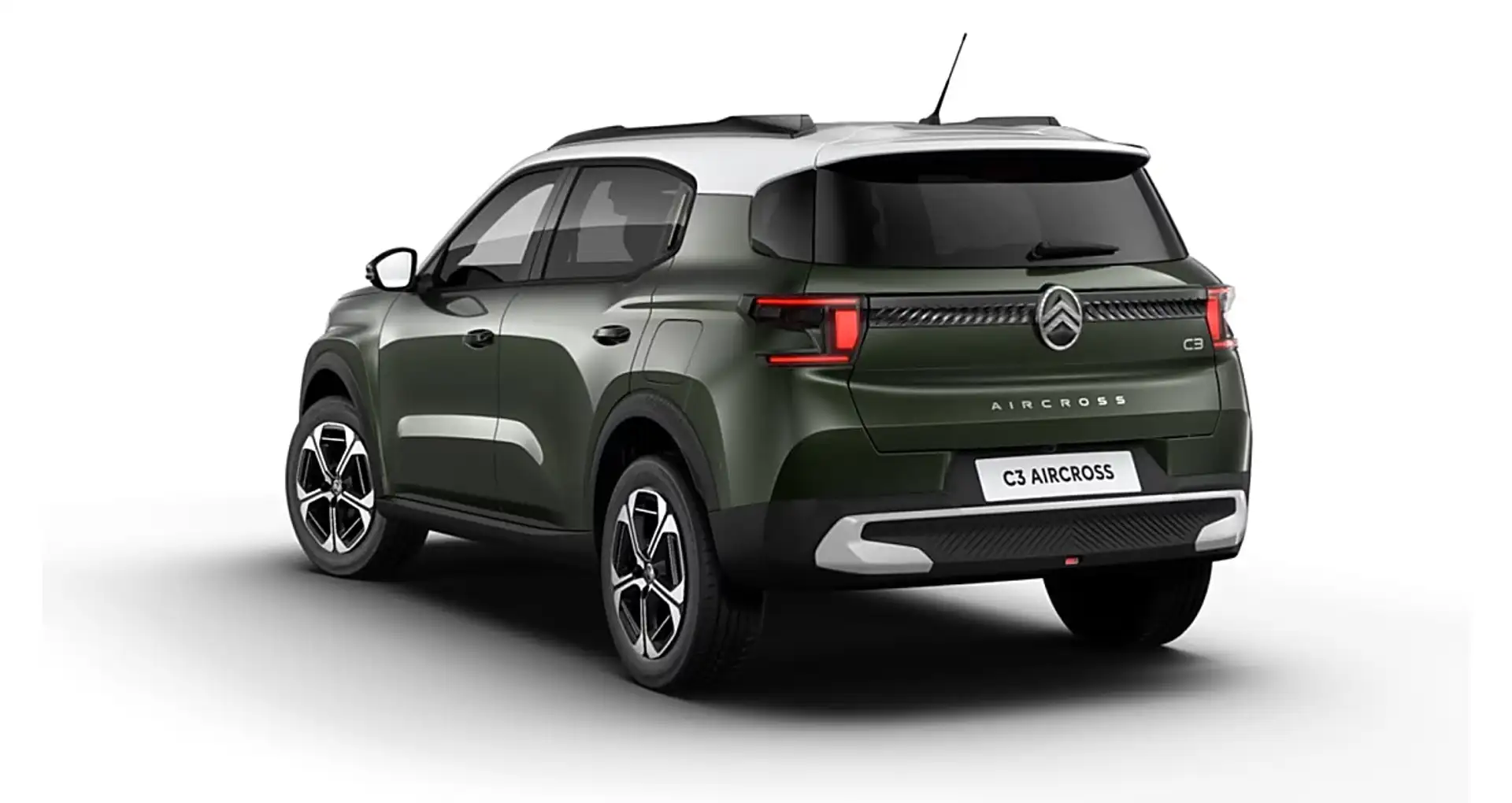Citroen C3 Aircross Hybrid mHEV 136 Max ë-DSC6 (C4604) Grün - 2
