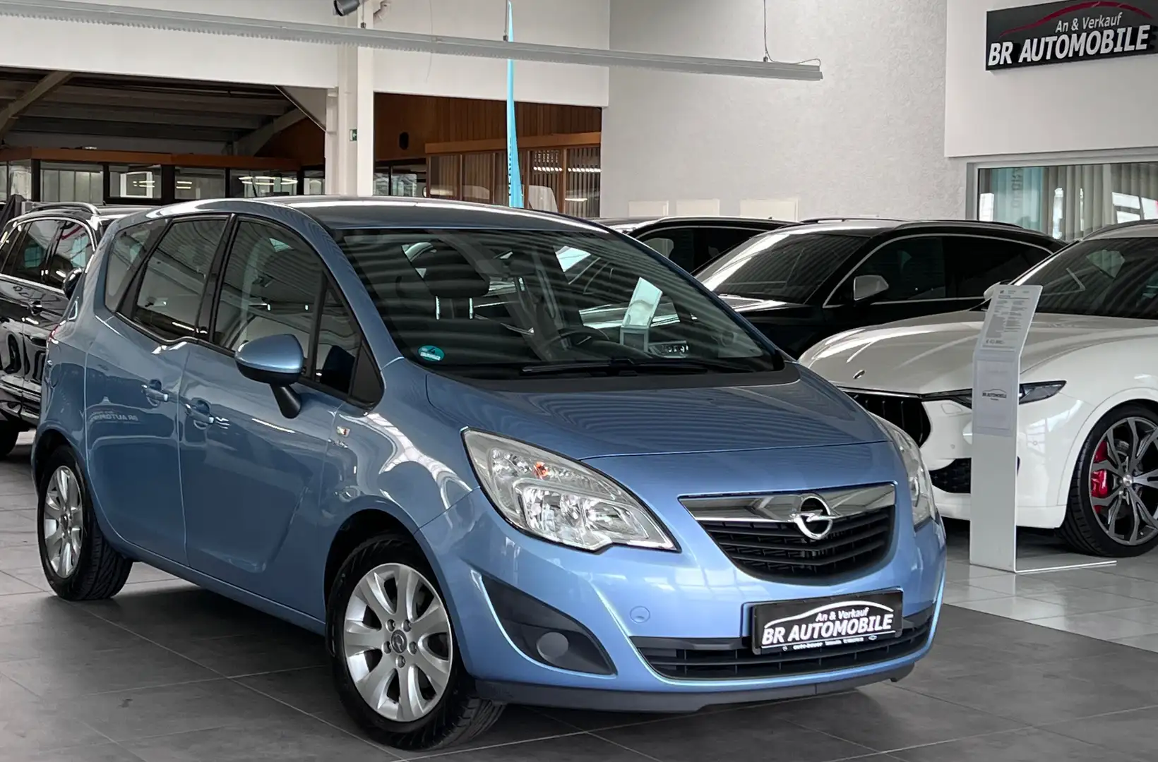 Opel Meriva Active*nur Opel Service*SR/WR*2.Hand*PDC* Blau - 1