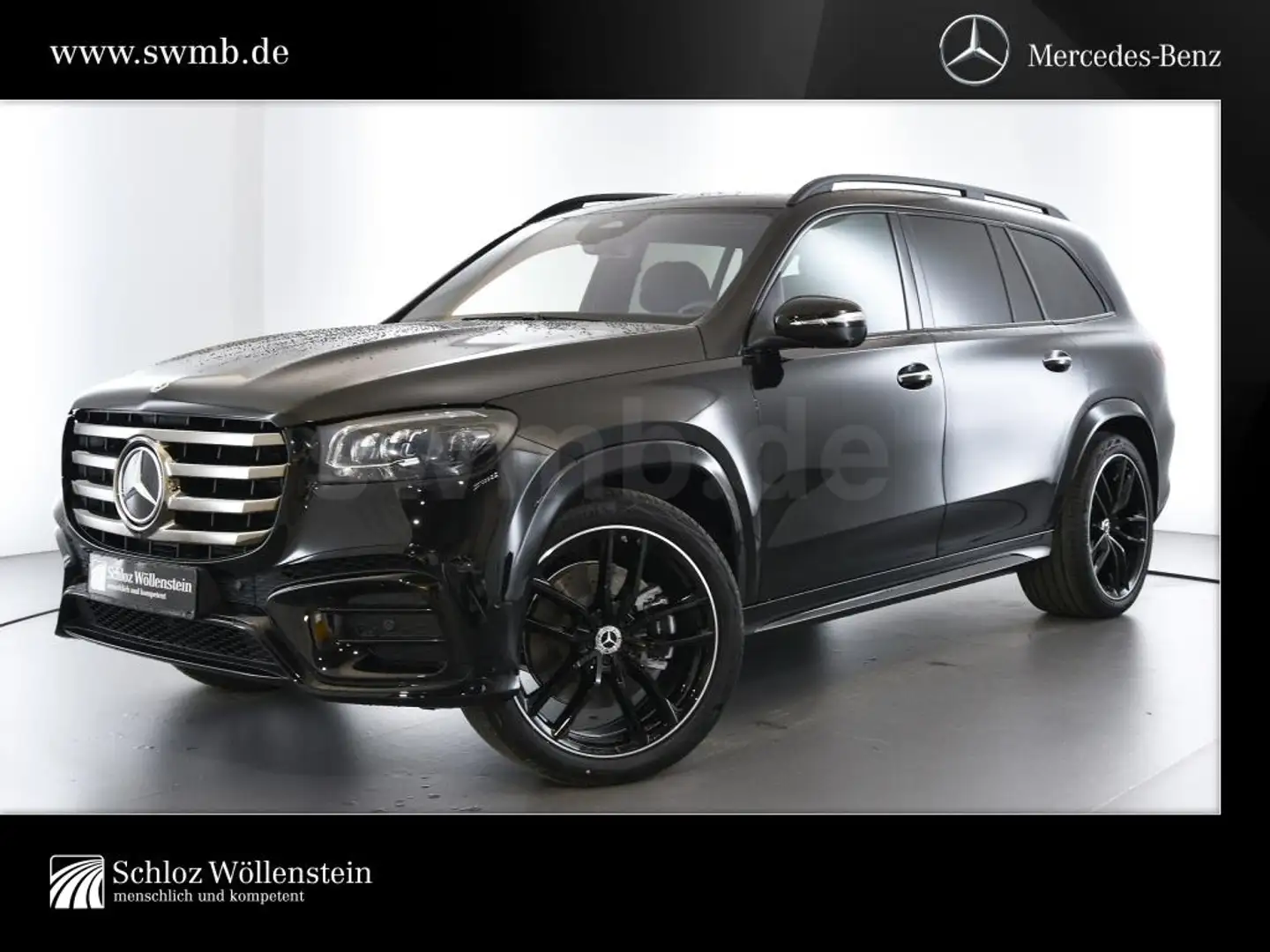 Mercedes-Benz GLS 450 d 4M 3,99%/AMG/MULTIBEAM/Sthz/AHK/Fahrass /PanoD Schwarz - 1