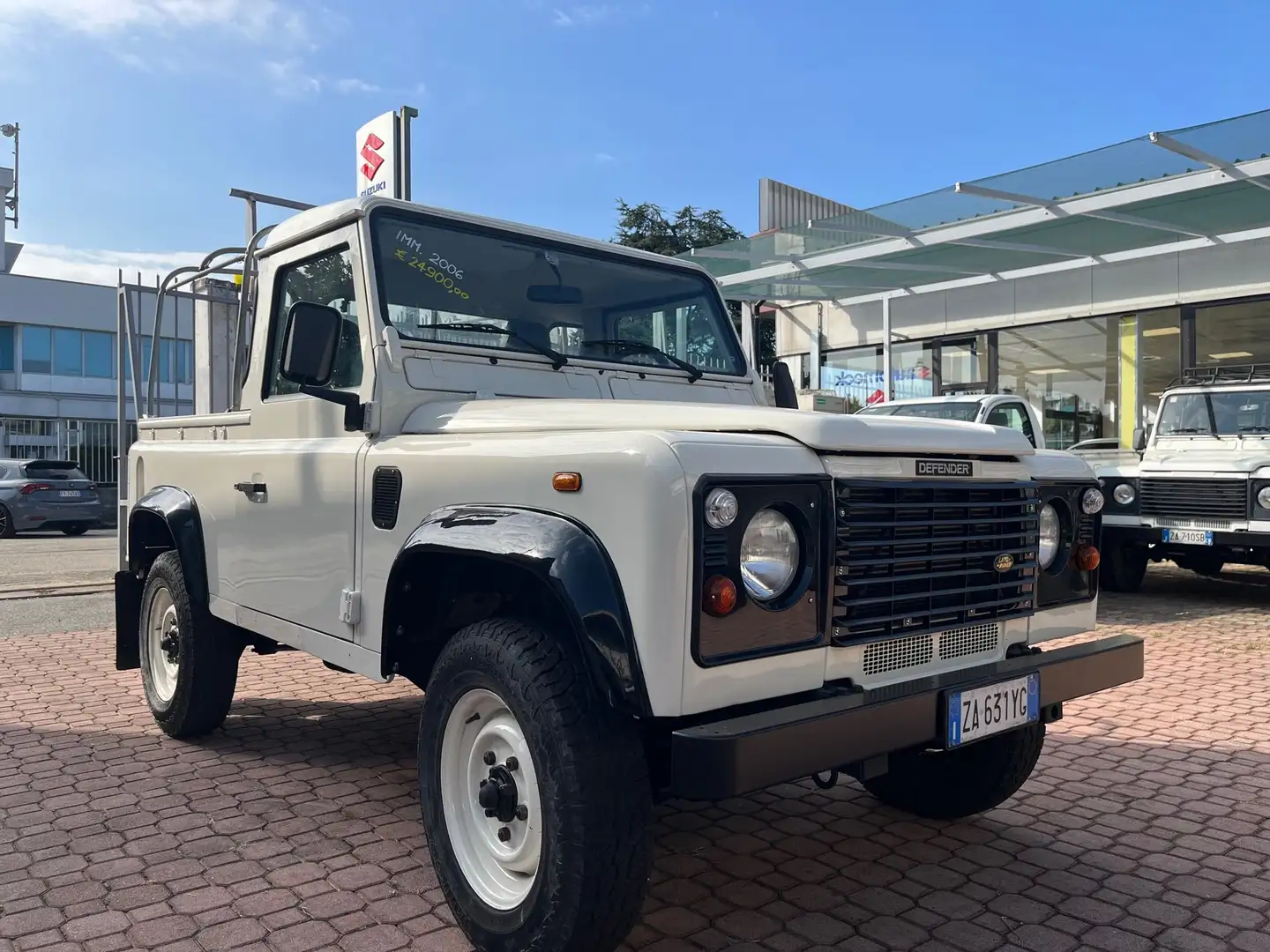 Land Rover Defender Defender V 1990 90 90 2.5 td5 E SW Weiß - 1