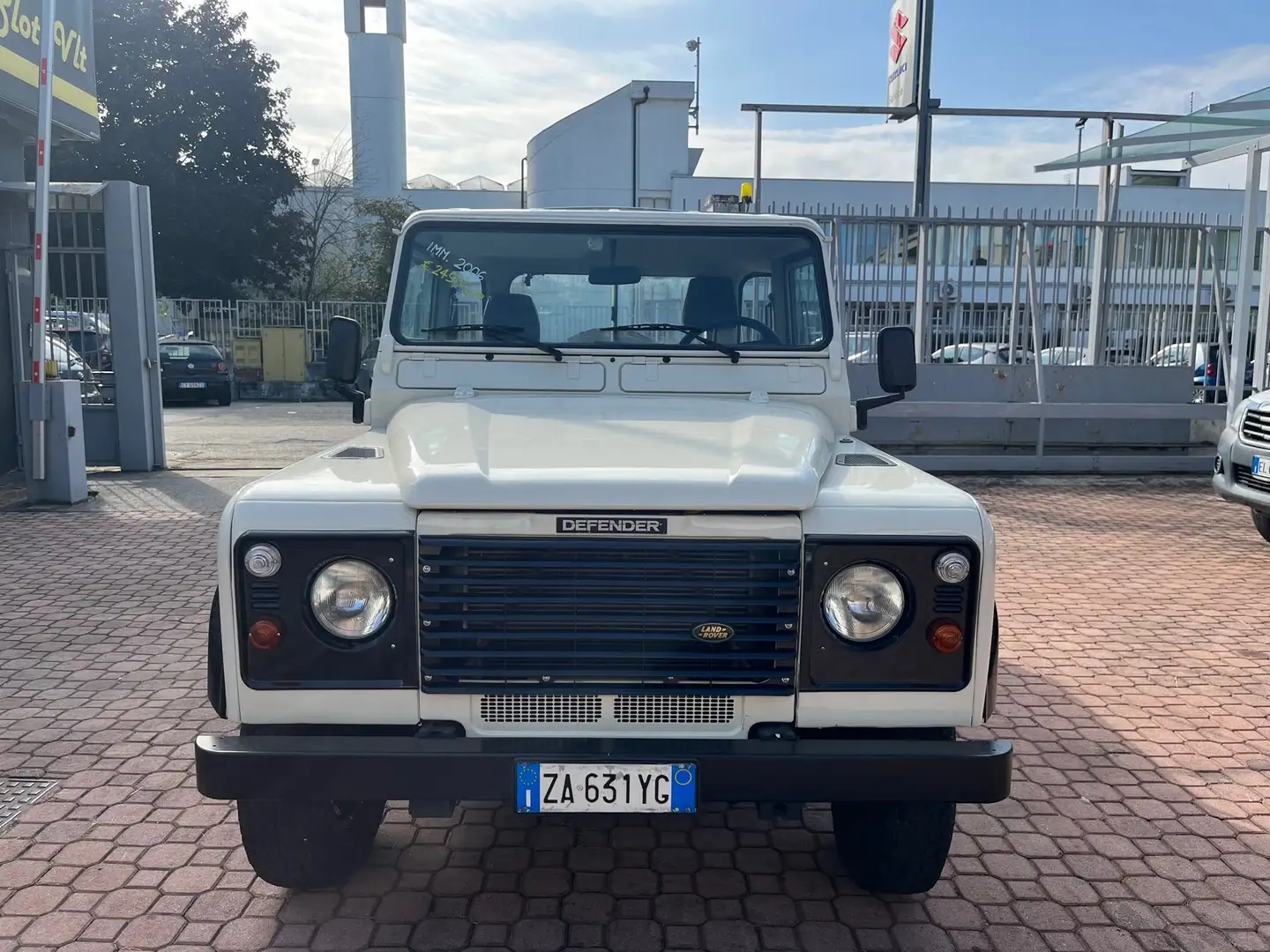 Land Rover Defender Defender V 1990 90 90 2.5 td5 E SW Weiß - 2