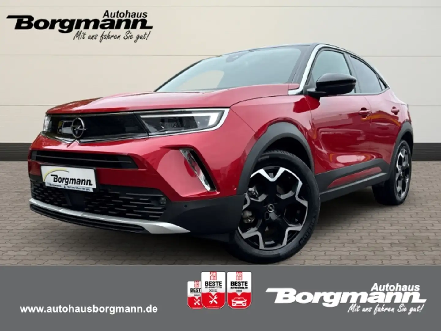 Opel Mokka-E Ultimate LED - Kessy - SHZ - RFK - Navi - DAB Rouge - 1