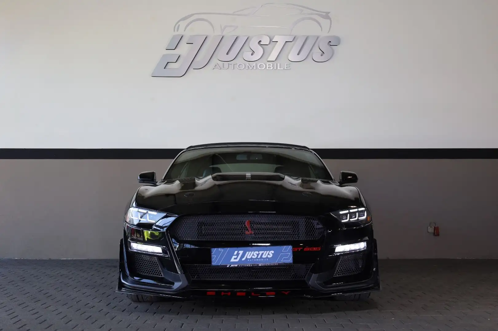 Ford Mustang 5.0 V8 GT Cabrio/SHZ/SBL/WIFI/TEMP/R19 Чёрный - 2