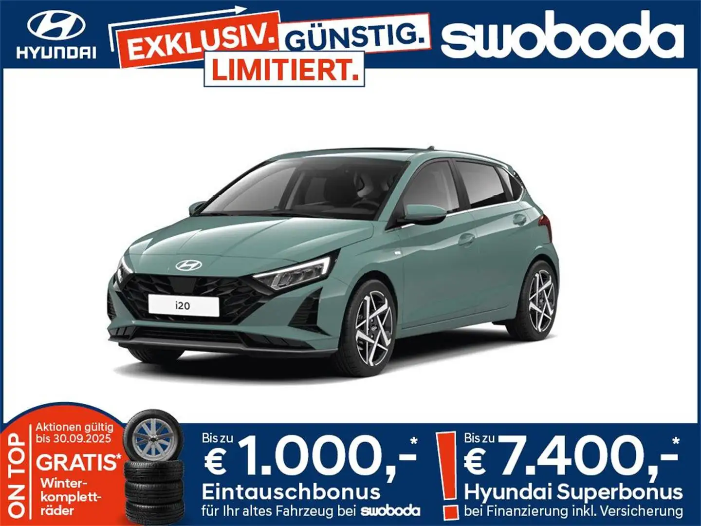 Hyundai i20 (BC3) GO 1.2 MPI b5bg1-P1 Groen - 1