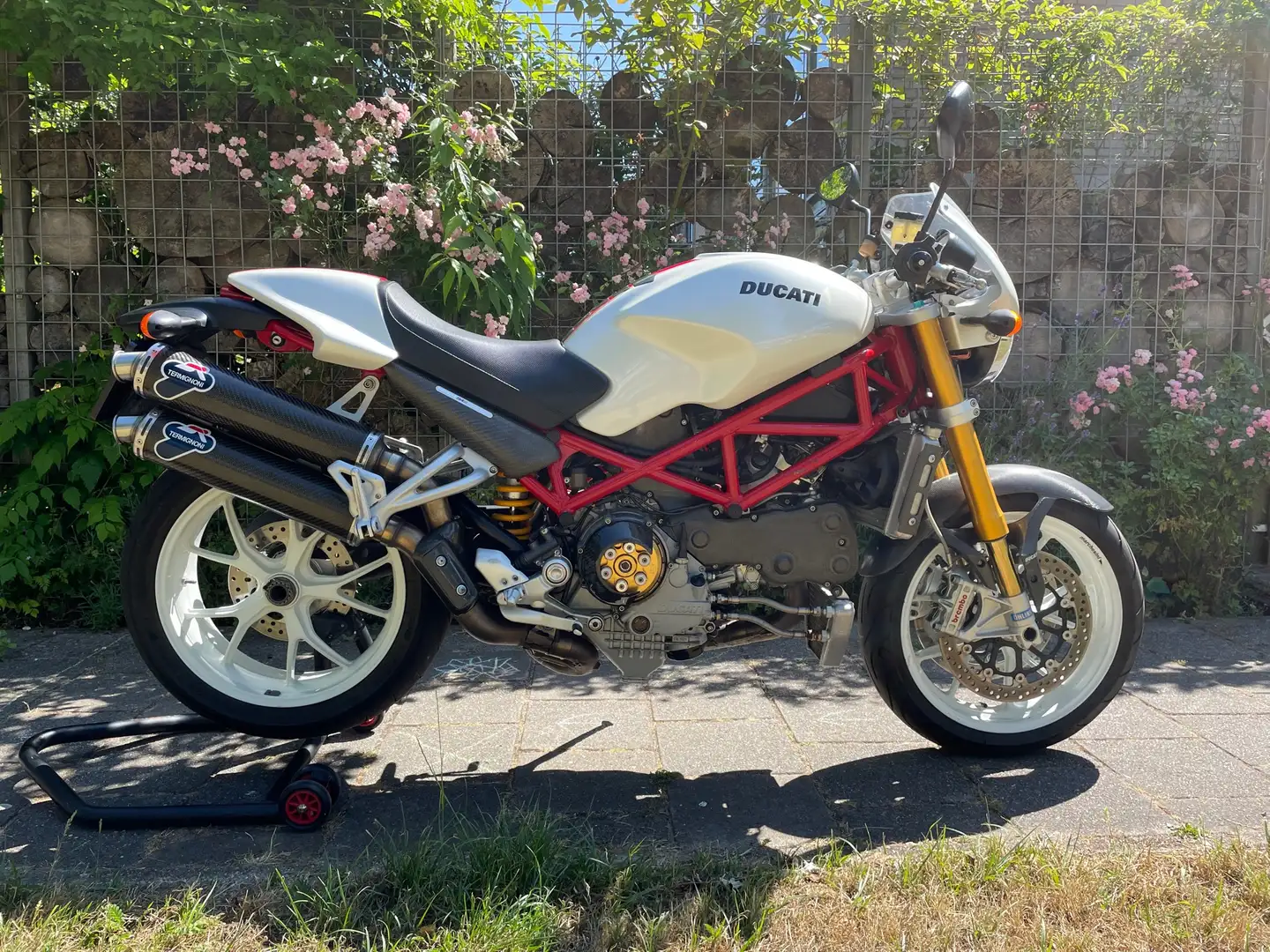 Ducati Monster S4R S4RS 998 Wit - 1